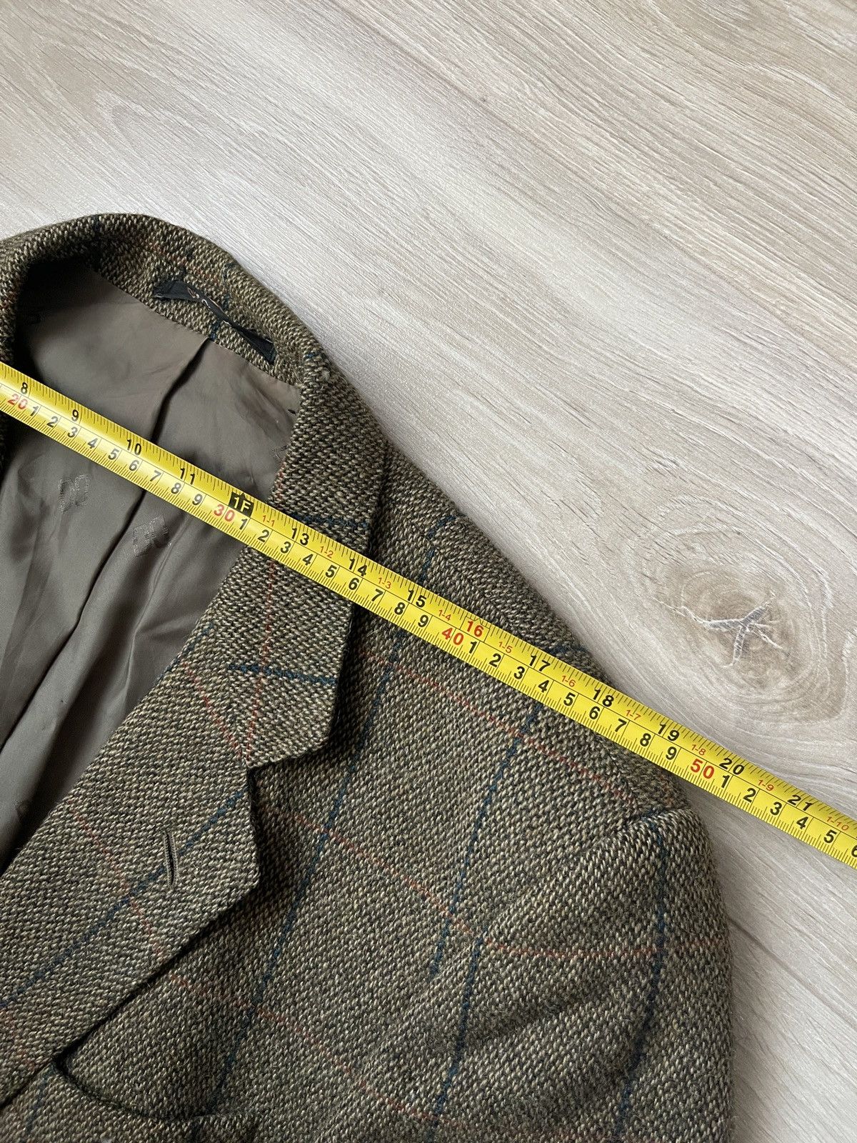 Vintage 🔥Vintage DAKS tweed blazer RARE sport coat classic jacket Size 42R - 18 Thumbnail