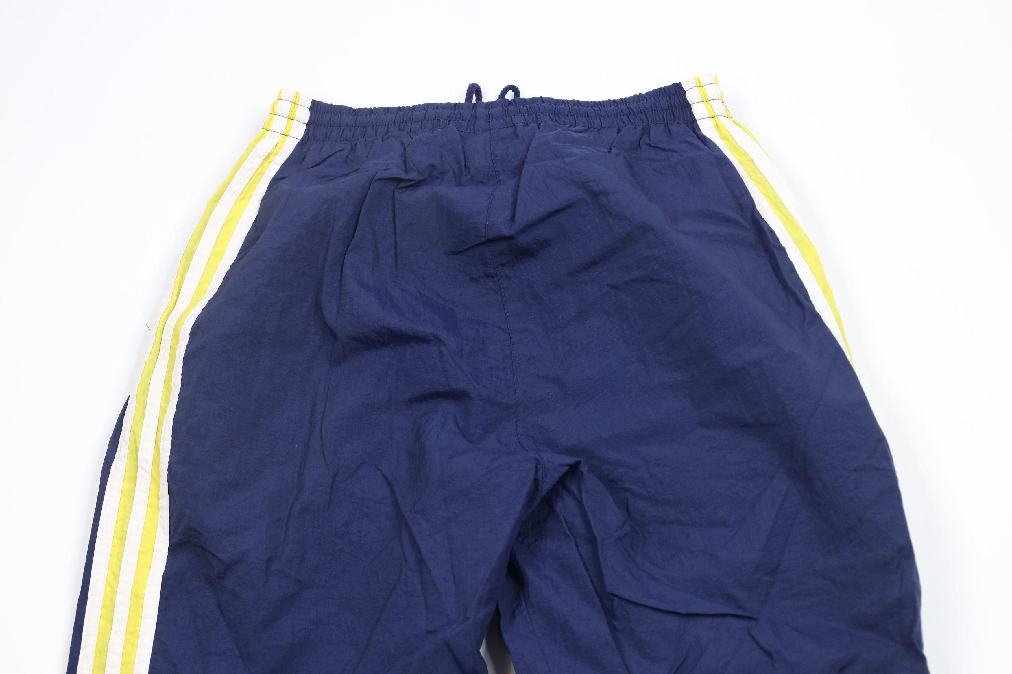 Adidas × Vintage Vintage 90s Adidas Striped Lined Nylon Joggers Pants Blue Size US 32 / EU 48 - 10 Thumbnail