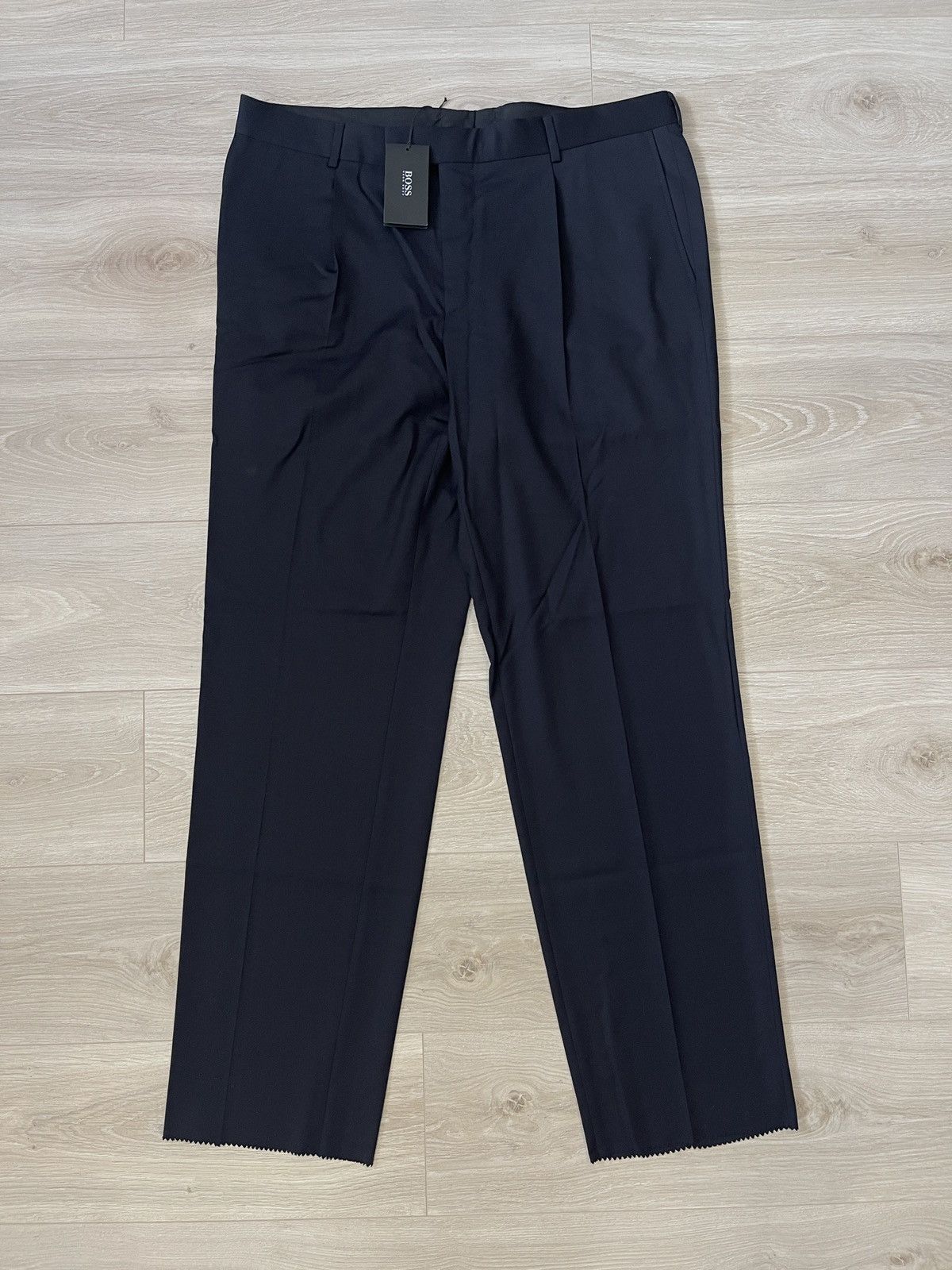Hugo Boss Vintage classic pants trousers black new size XXL Size 48R - 5 Thumbnail