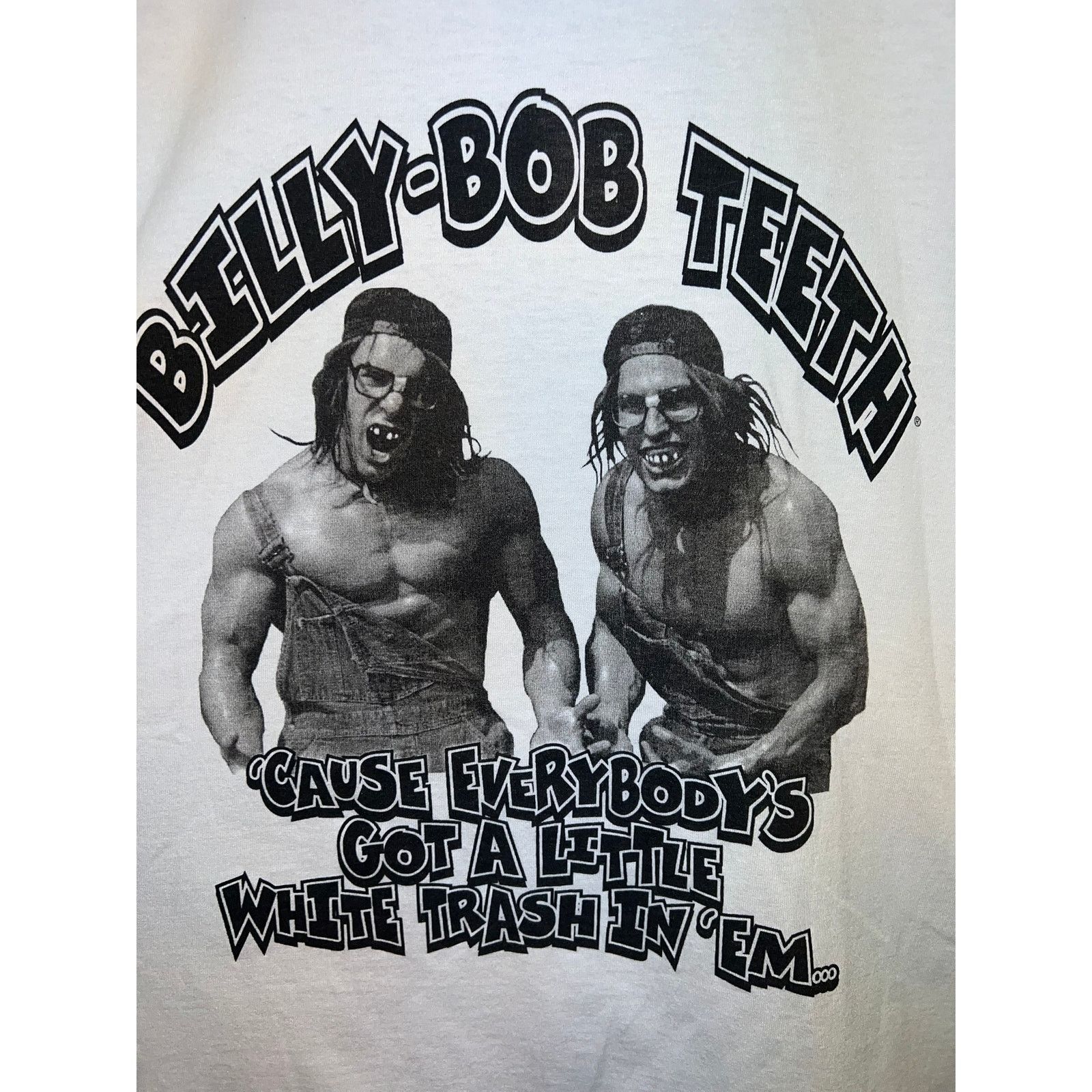 Fruit Of The Loom Vintage Billy Bob Teeth Shirt Products Redneck 90s Tee 2XL Size US XXL / EU 58 / 5 - 2 Thumbnail