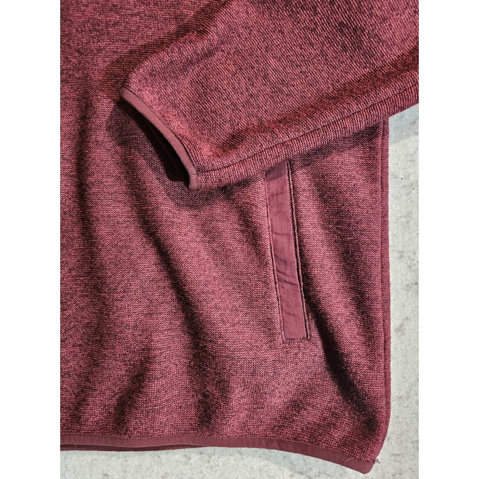 Eddie Bauer VINTAGE Eddie Bauer Classic Radiator Fleece Burgundy Pullover Fleece 1/4 Snap Mens M Burgandy Classic Pullover Sweater Mens Medium" Size US M / EU 48-50 / 2 - 7 Thumbnail