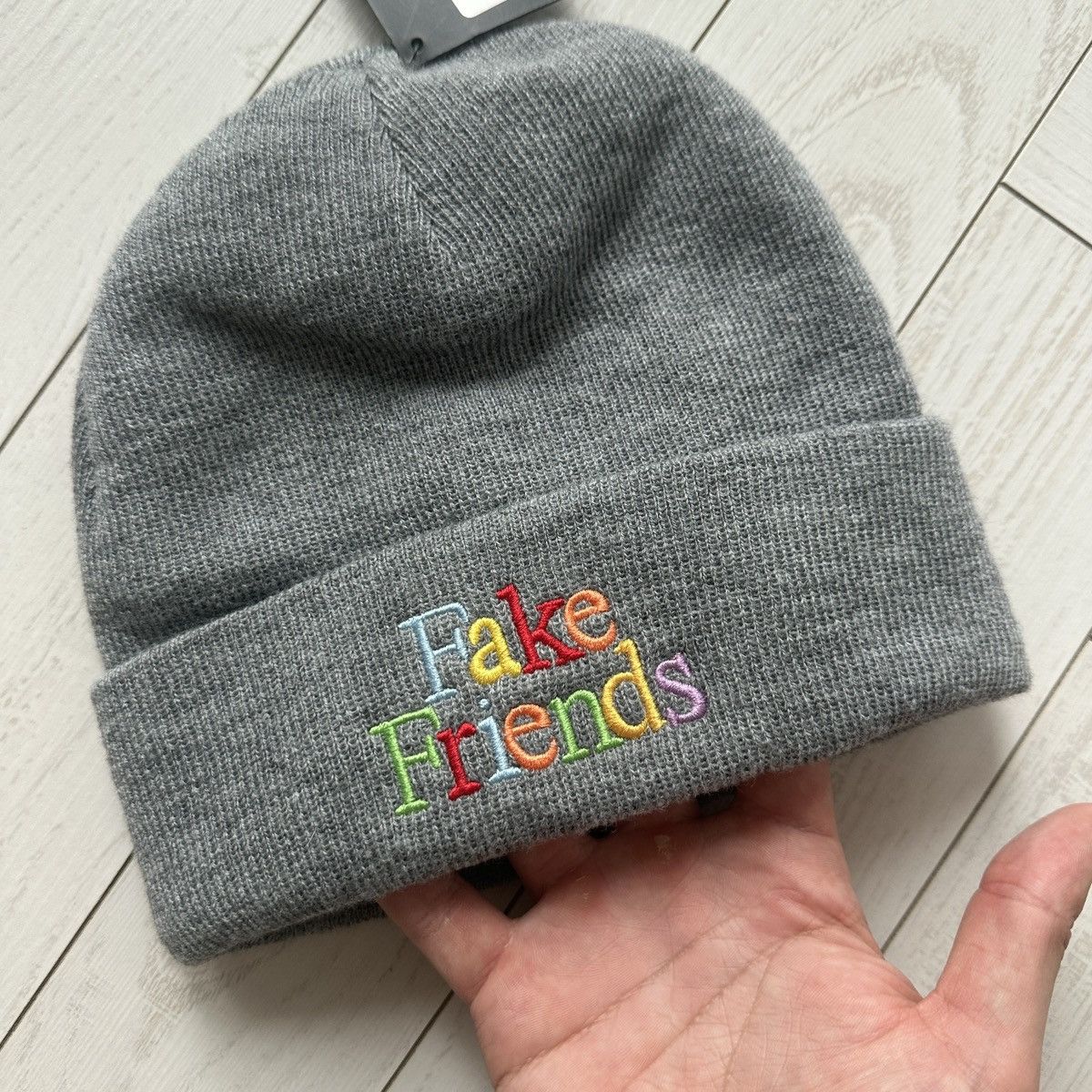 Kith Kith Fake Friends Ronnie Fieg beanie hat y2k hype streetwear Size ONE SIZE - 4 Thumbnail