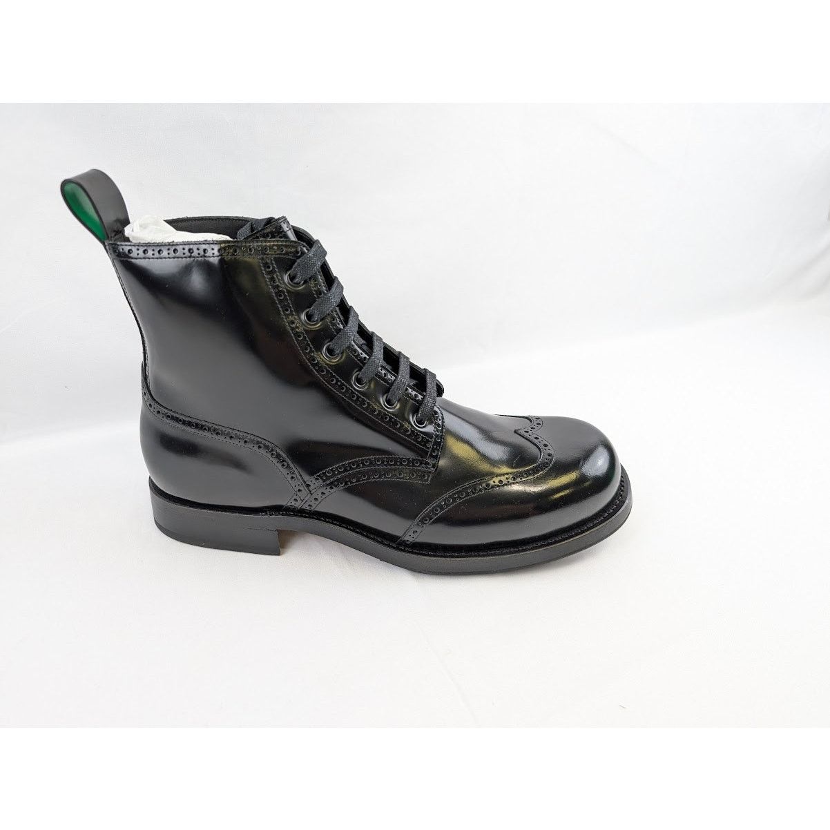 Bottega Veneta o1rshd1 Q:2 / Gloss Vinyl Wardrobe Ankle Boots in Black Size US 11 / EU 44 - 3 Thumbnail