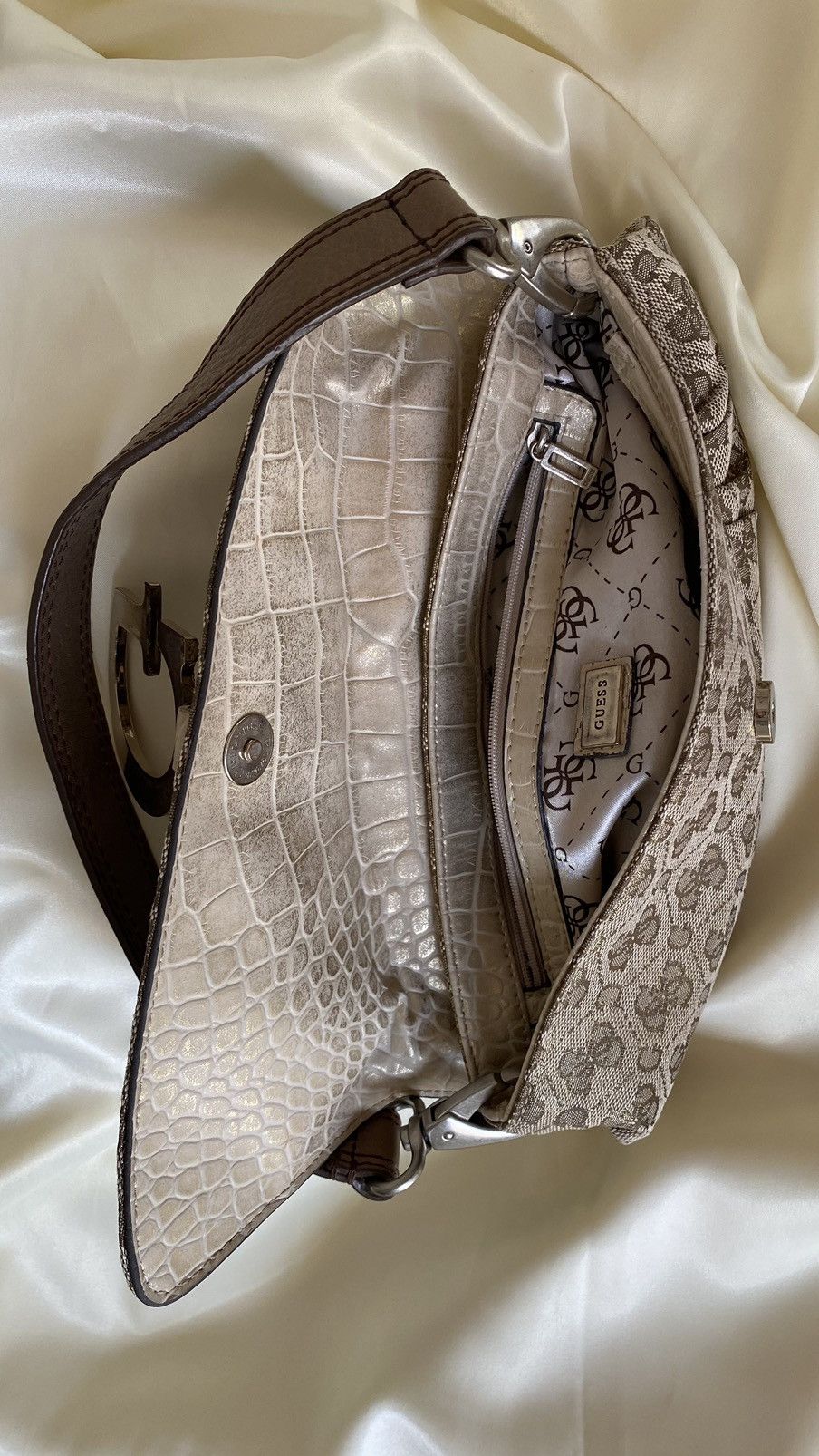 Guess Vintage guess beige shoulder bag Size ONE SIZE - 7 Thumbnail