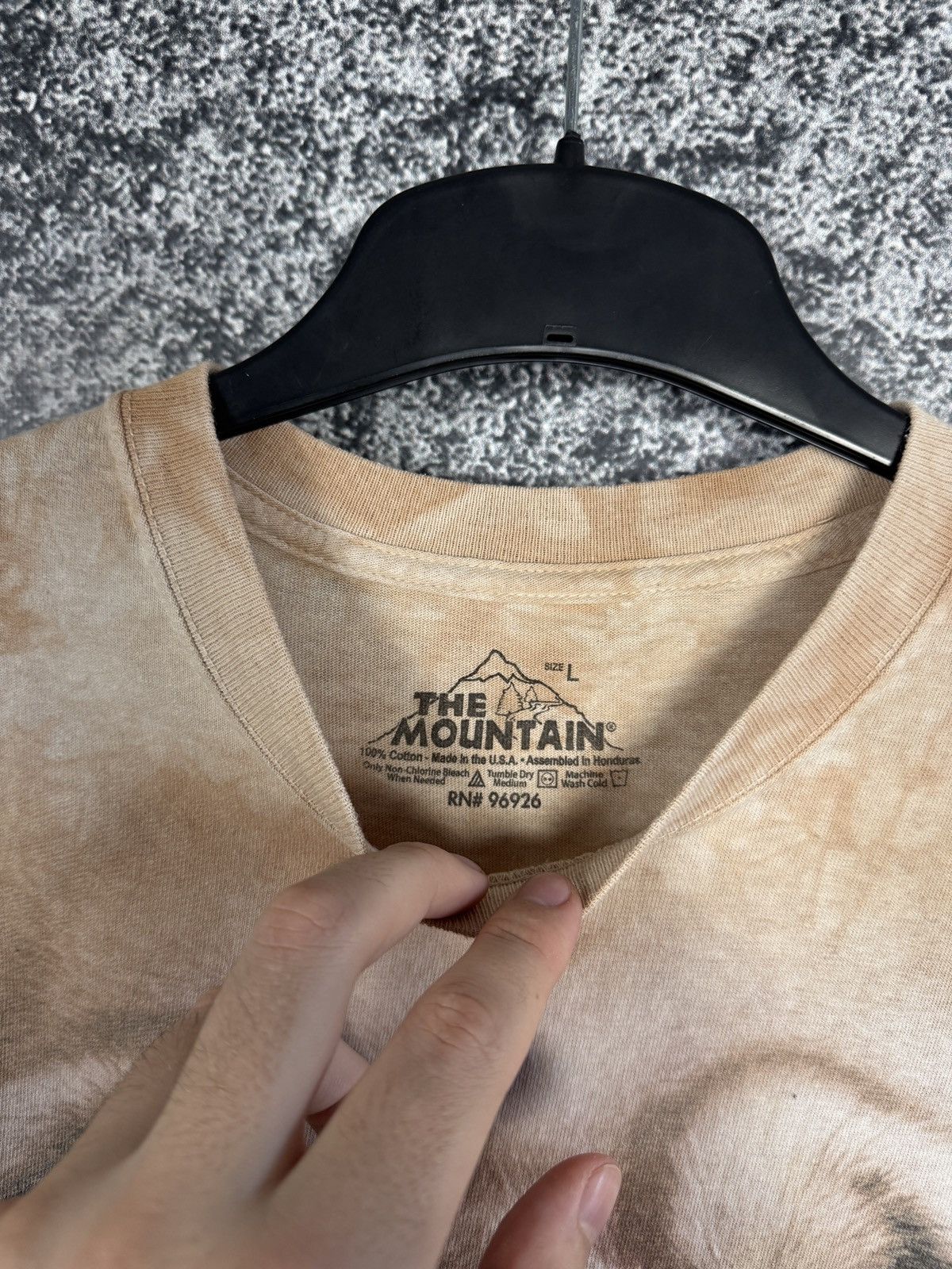 The Mountain The Mountain Pug Dog Face T-Shirt All Over Print Made in USA Size US L / EU 52-54 / 3 - 7 Thumbnail