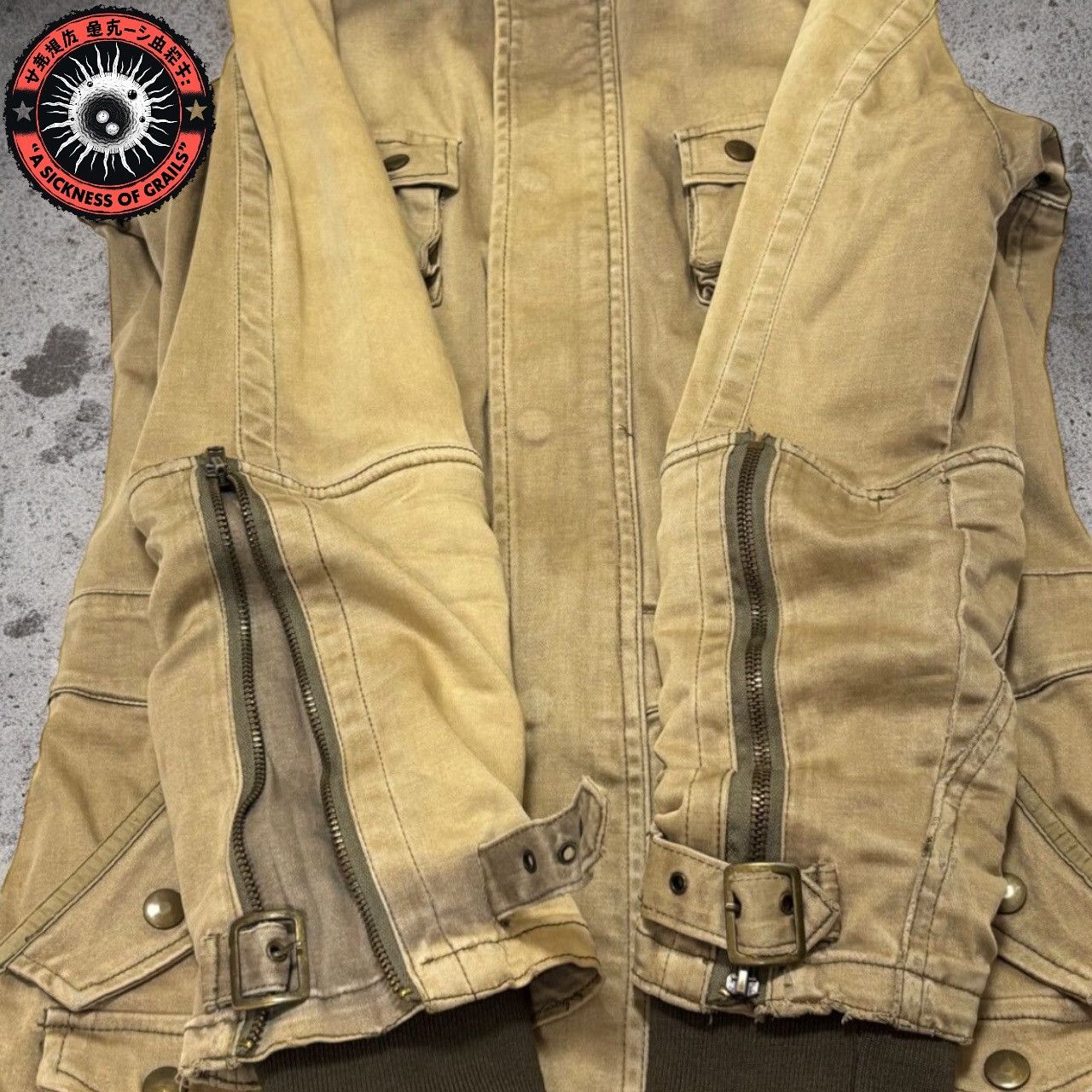 Japanese Brand Japanese Brand CRVX Military Jacket Size US M / EU 48-50 / 2 - 5 Thumbnail