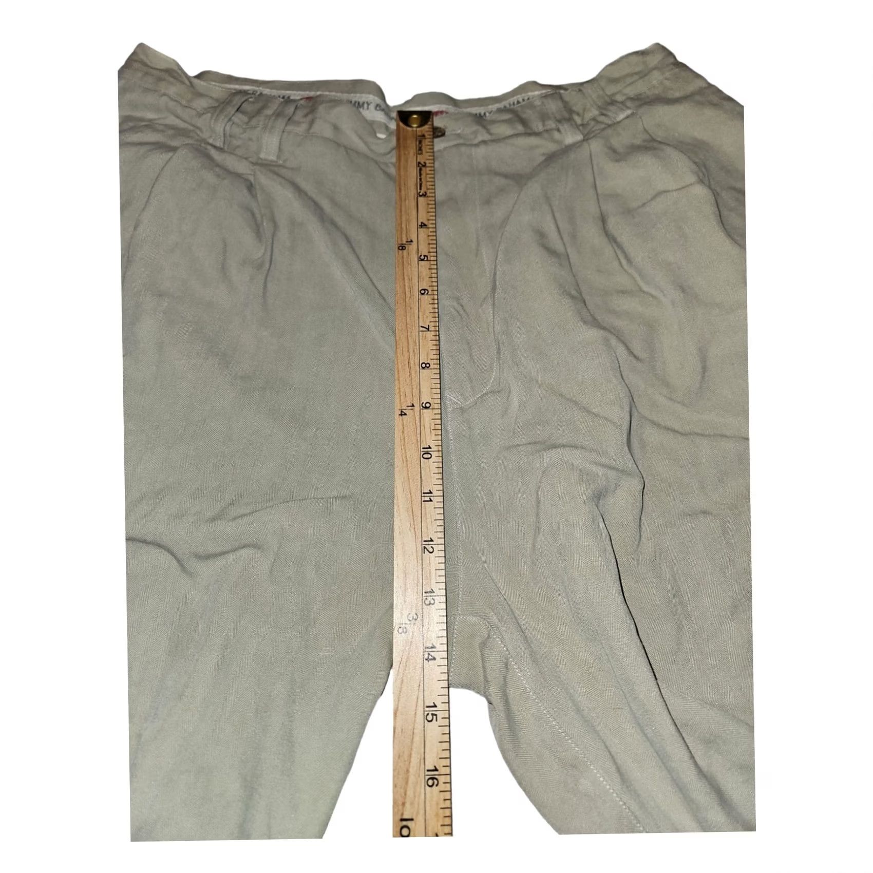 Tommy Bahama VINTAGE Tommy Bahama Silk Chino Pants Mens 38 Pleated Khaki Slash Pockets Casual Size US 38 / EU 54 - 4 Thumbnail