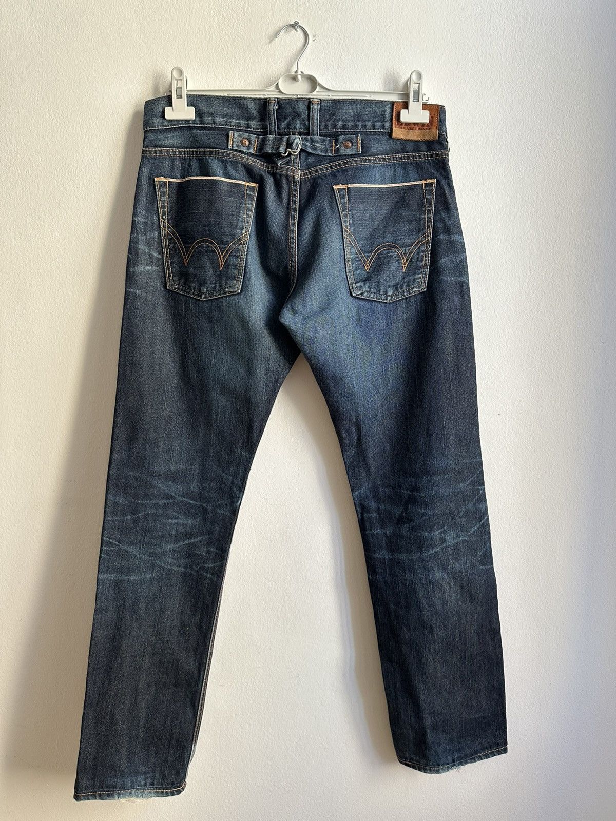 Edwin Edwin SK505 Made in Japan Faded Selvage Denim Pants Size US 32 / EU 48 - 1 Thumbnail