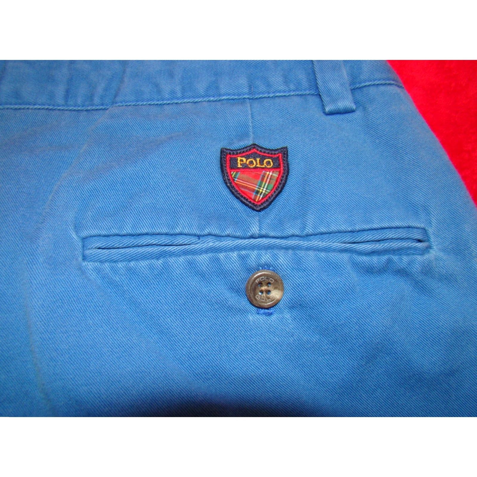 Ralph Lauren Ralph Lauren Polo Golf Mens Shorts Blue 32 Classic Fit Shield RL Size US XS / EU 42 / 0 - 6 Thumbnail