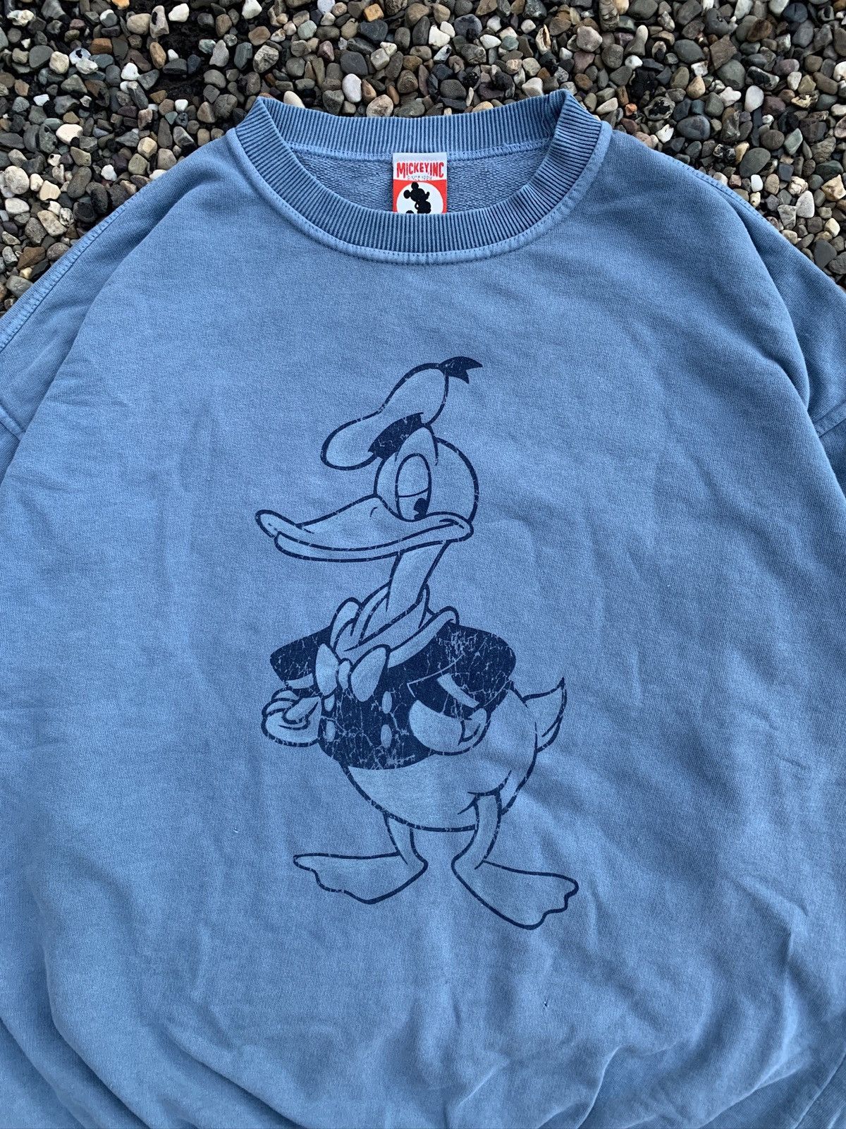 Mickey Inc Vintage Mickey Inc Donald Duck Crewneck Sweatshirt Size US L / EU 52-54 / 3 - 2 Thumbnail
