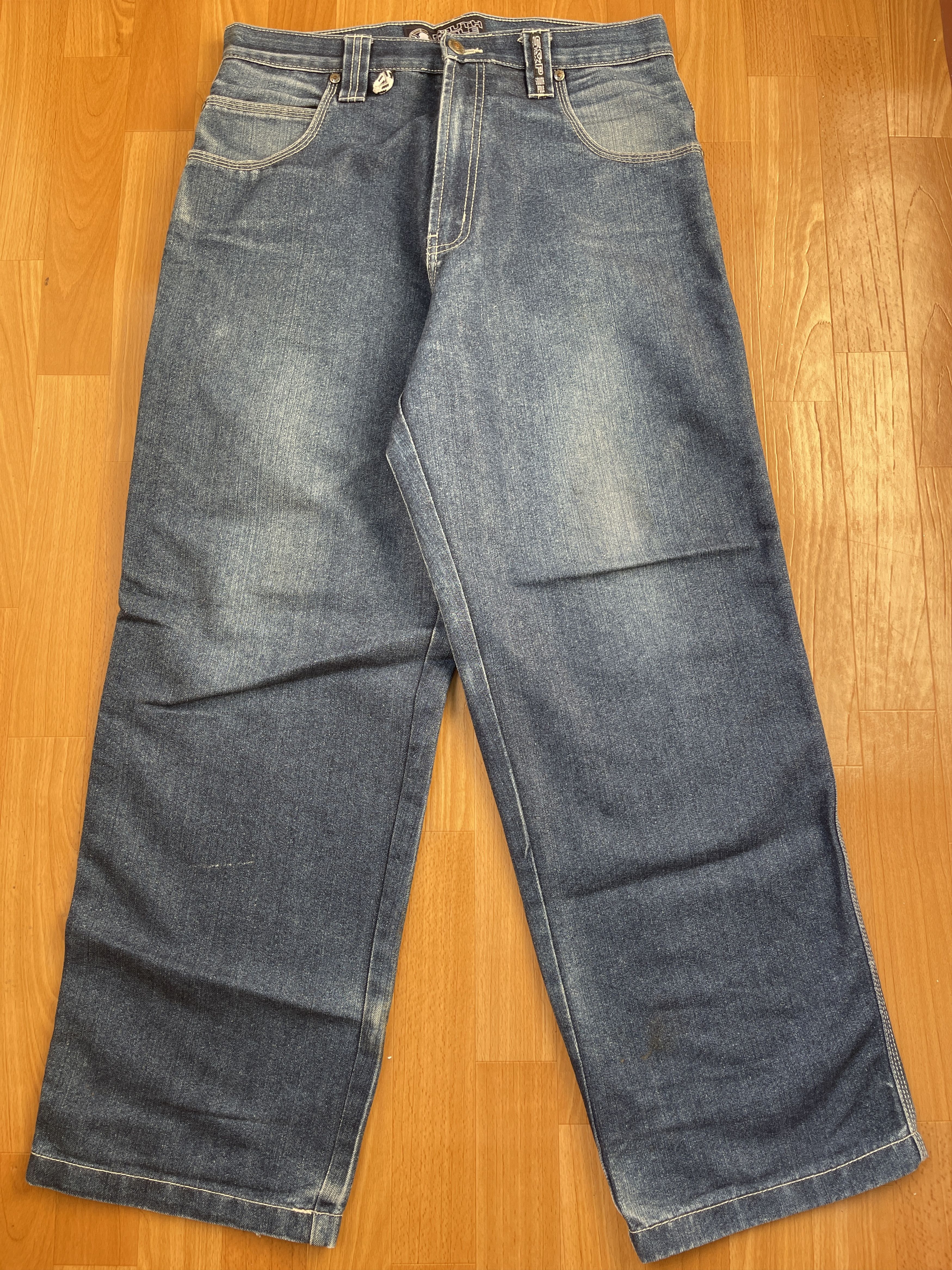 Southpole Southpole jeans, baggy vintage South Pole 90s hip hop Y2K 34 Size US 34 / EU 50 - 5 Thumbnail