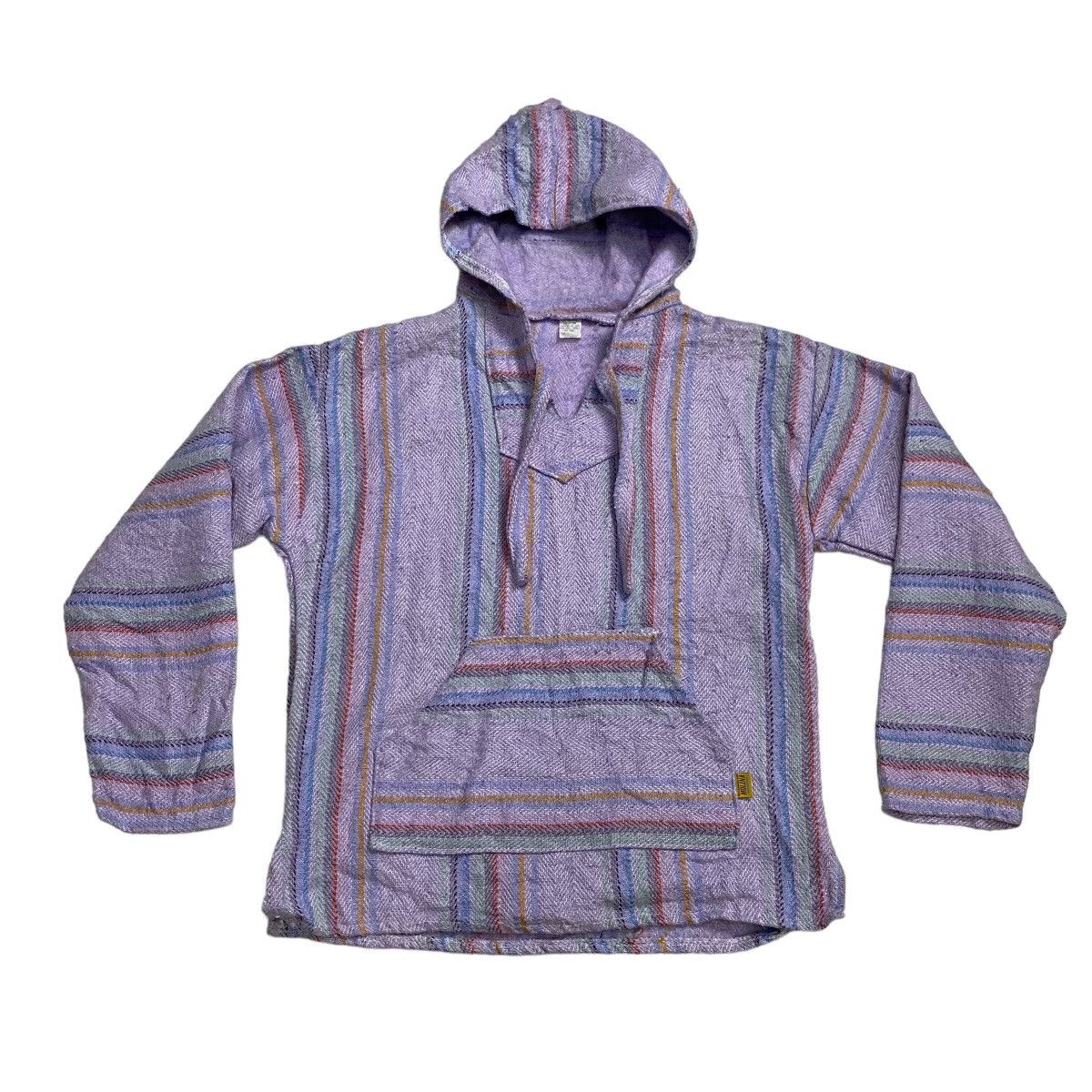 Mexicana × Vintage Crema molina Mexican drug rug baja hoodie Size US L / EU 52-54 / 3 - 6 Thumbnail