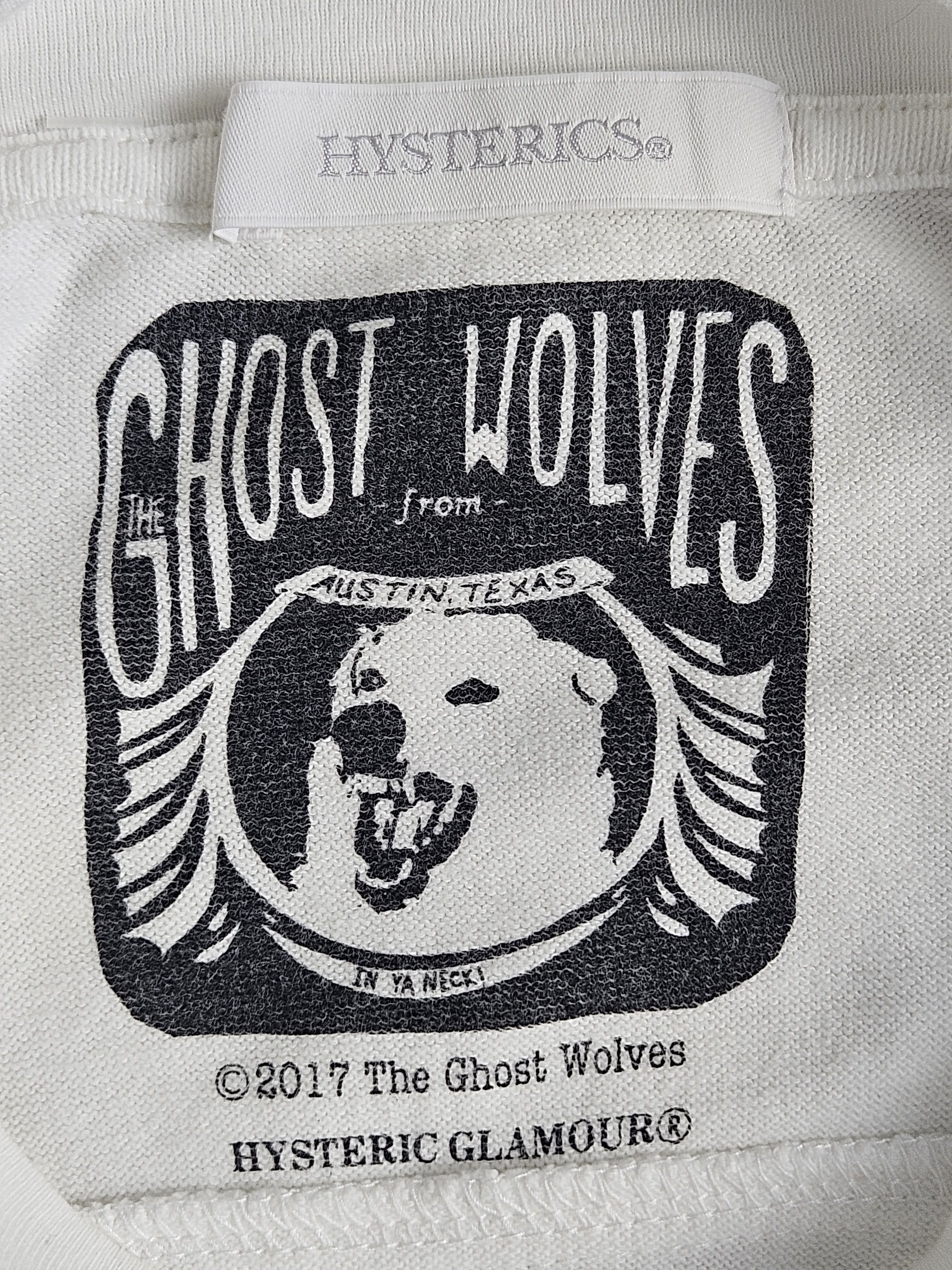 Band Tees × Hysteric Glamour Hysteric Glamour X The Ghost Wolves Band From Austin Taxes Size US L / EU 52-54 / 3 - 4 Thumbnail