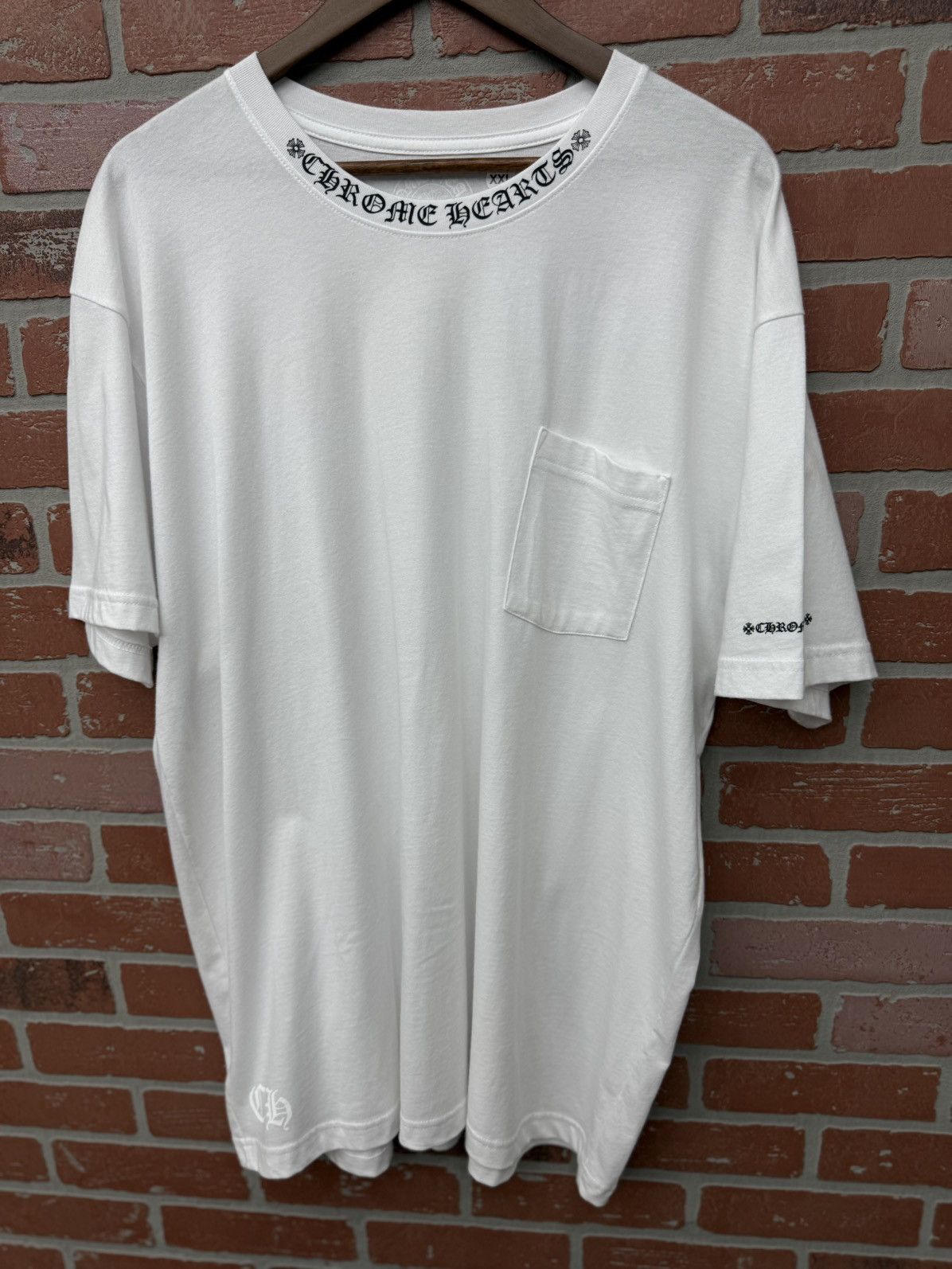 Chrome Hearts Chrome Hearts Black Short Sleeve Tee Shirt Size XXL Size US XXL / EU 58 / 5 - 4 Thumbnail