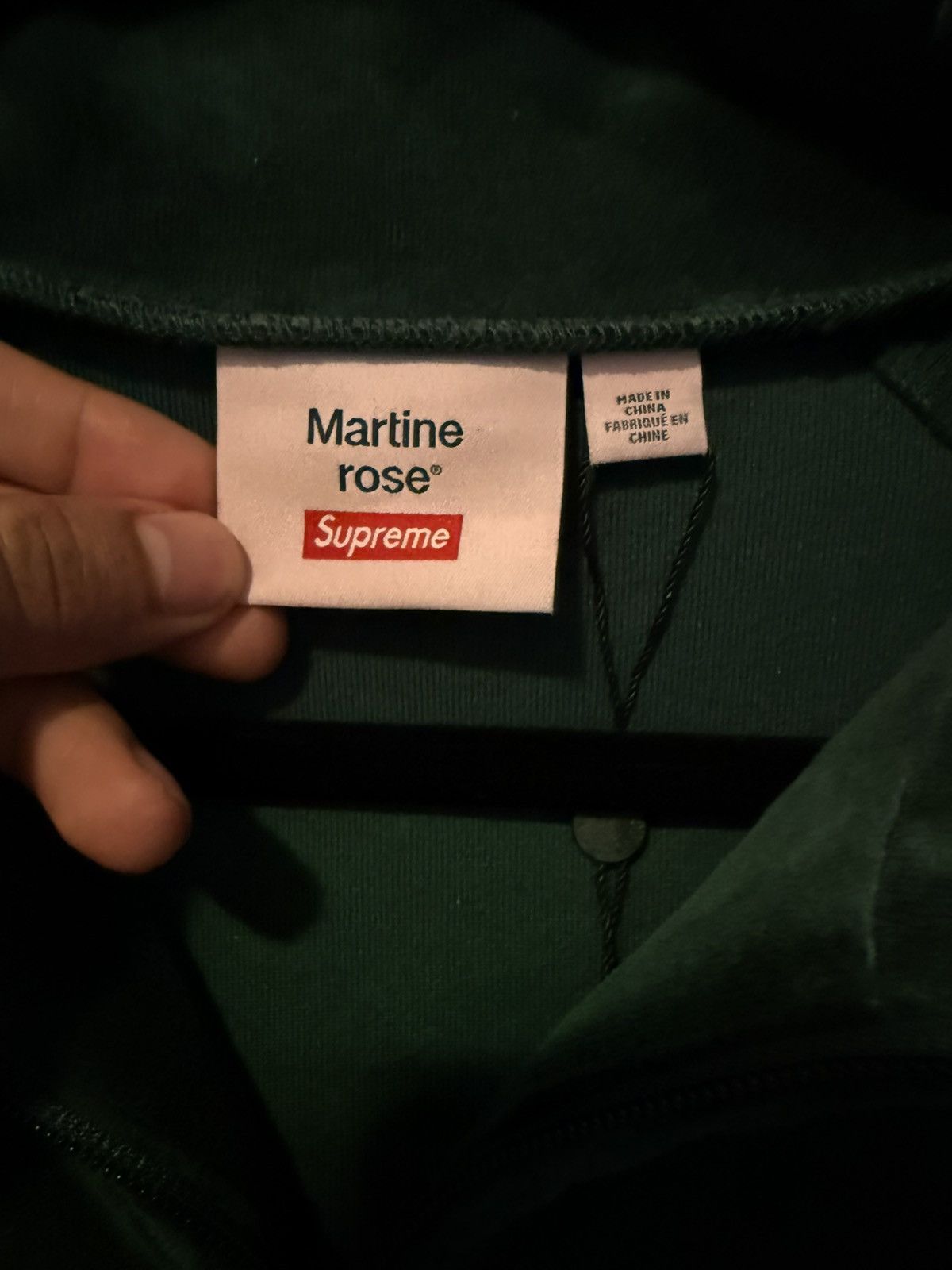 Supreme Supreme Martine Rose Sweat Track Jacket Size US M / EU 48-50 / 2 - 3 Thumbnail