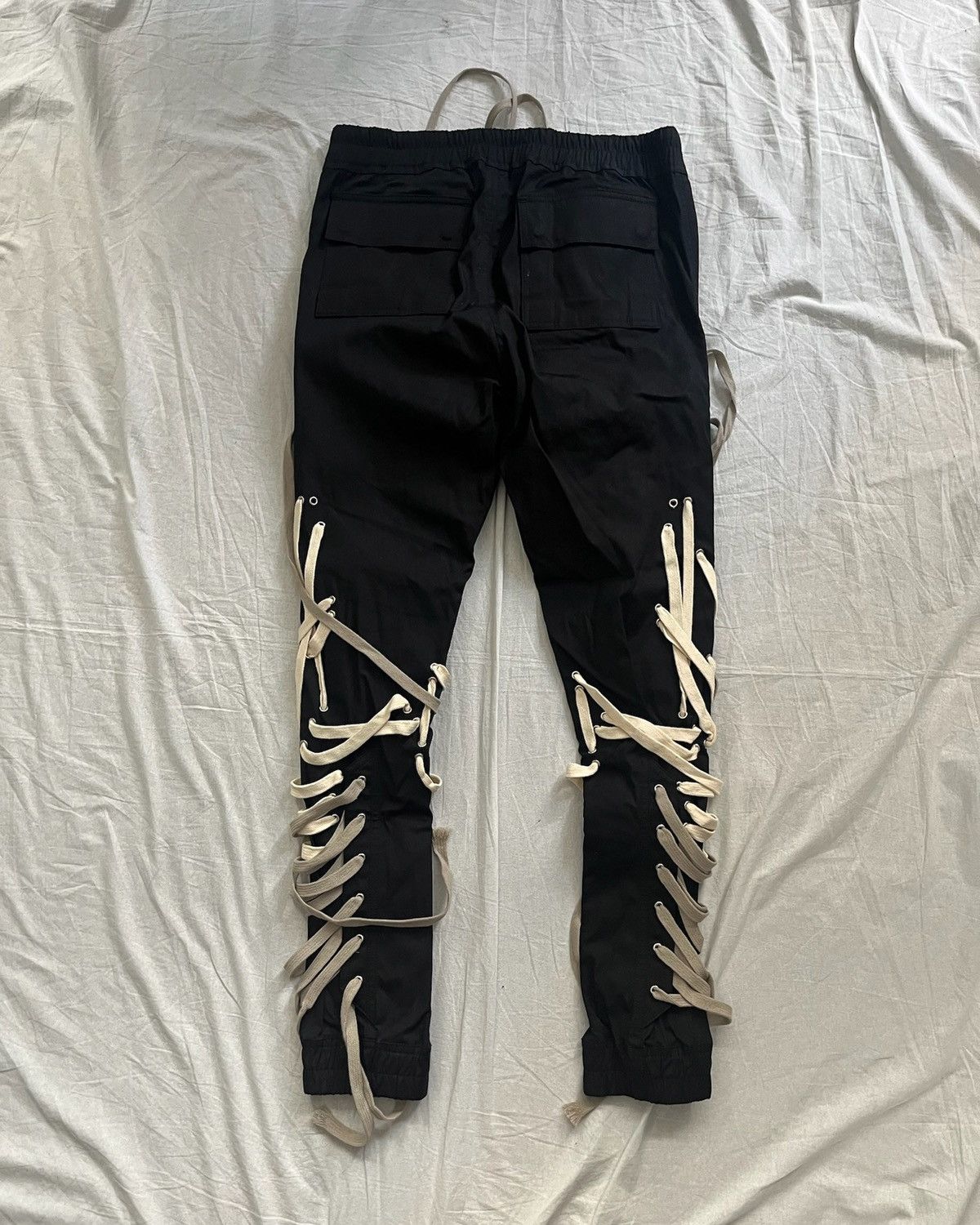 Rick Owens rick owens ss20 mega lace pant Size US 34 / EU 50 - 3 Thumbnail