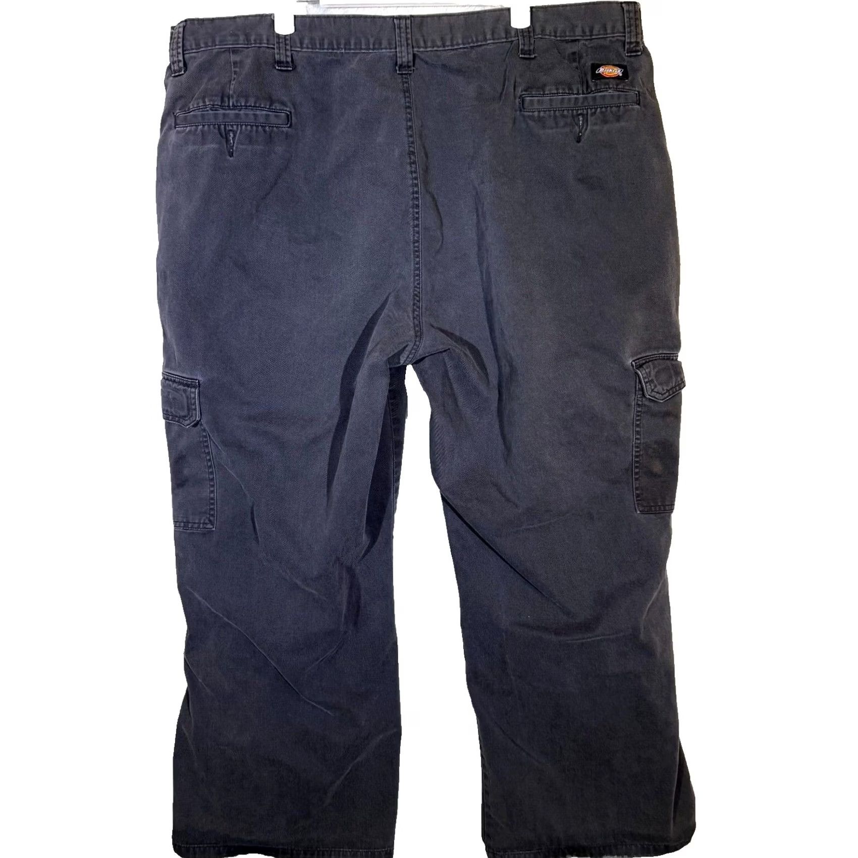 Dickies Dickies Mens Cargo Pants 40×28 Black High-Rise Straight Leg Workwear Pants Size US 40 / EU 56 - 2 Thumbnail