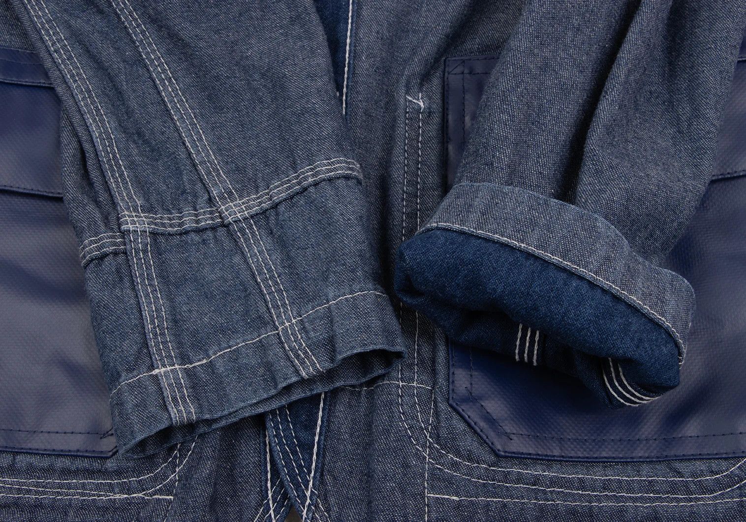 Junya Watanabe Reversible Patch Denim Jacket Indigo Blue SS Size US S / EU 44-46 / 1 - 7 Thumbnail