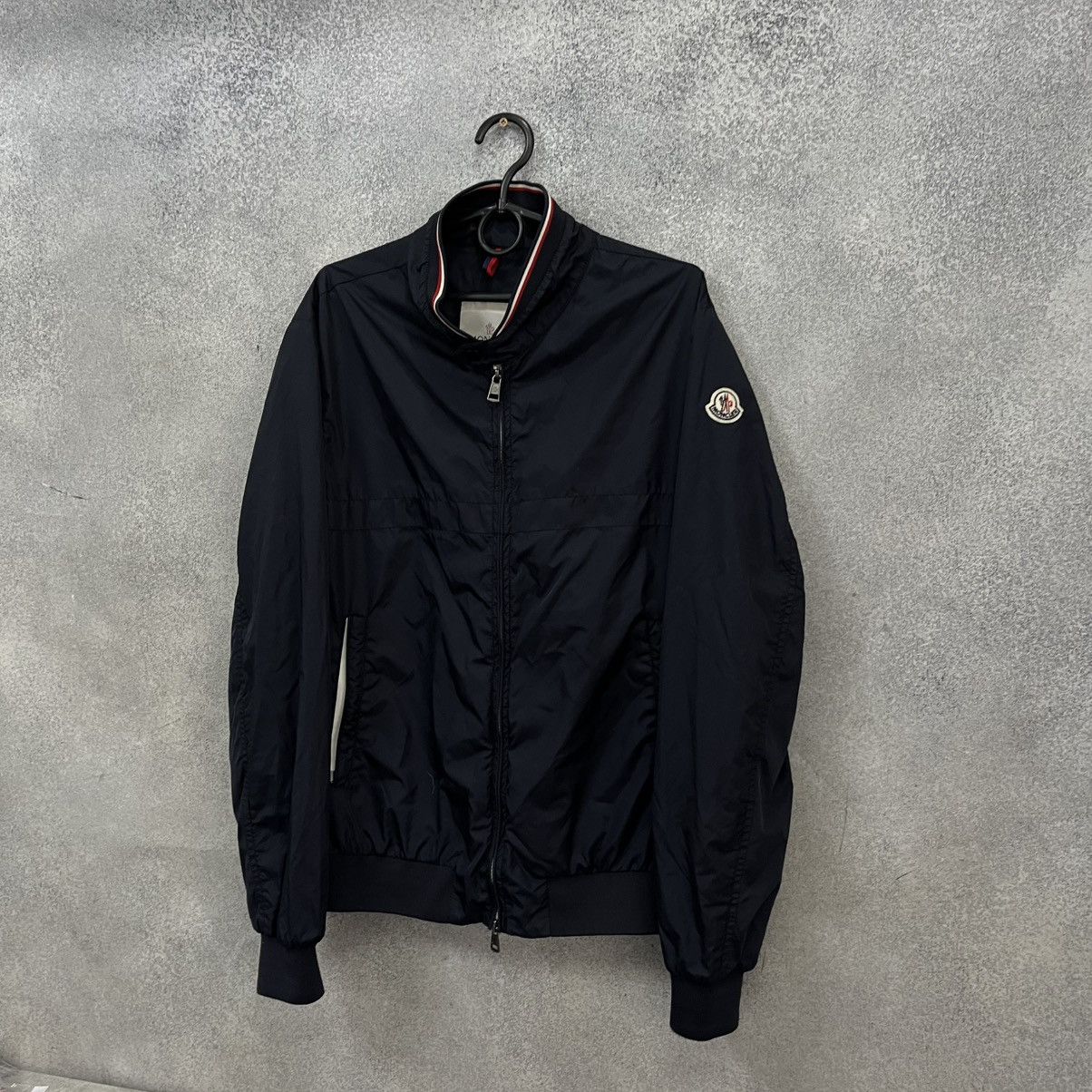 Moncler Moncler blue nylon light windbreaker jacket Size US XL / EU 56 / 4 - 6 Thumbnail