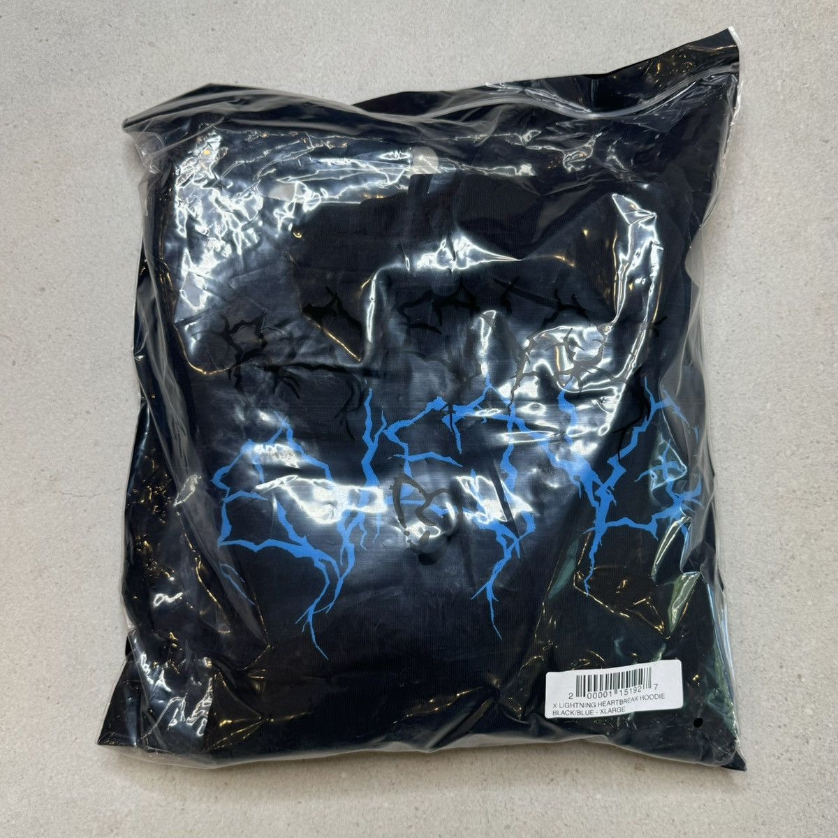 Revenge Revenge X Lightning Heartbreak Hoodie Black/Blue SIZE XL Size US XL / EU 56 / 4 - 3 Thumbnail