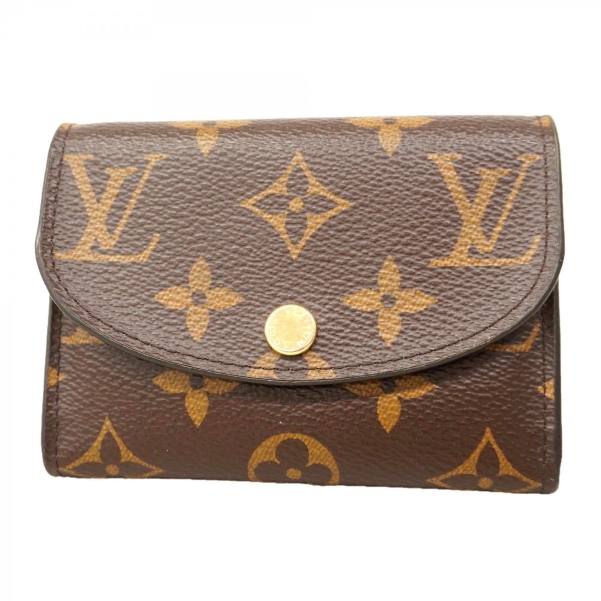 Louis Vuitton Monogram Porte Monnaie Wallet/Coin Case M41939 Fuchsia Women's