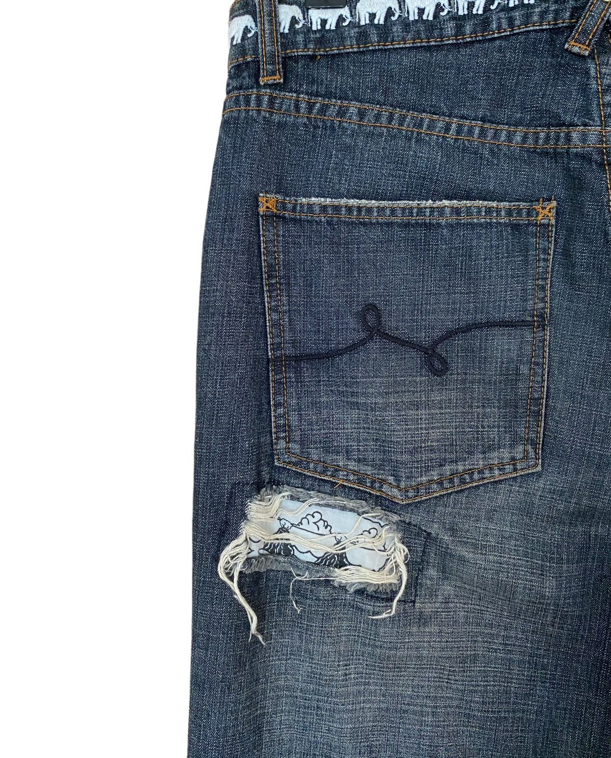 Japanese Brand × LRG Vintage Japanese Brand LRG Jeans 1990s Size US 32 / EU 48 - 4 Thumbnail