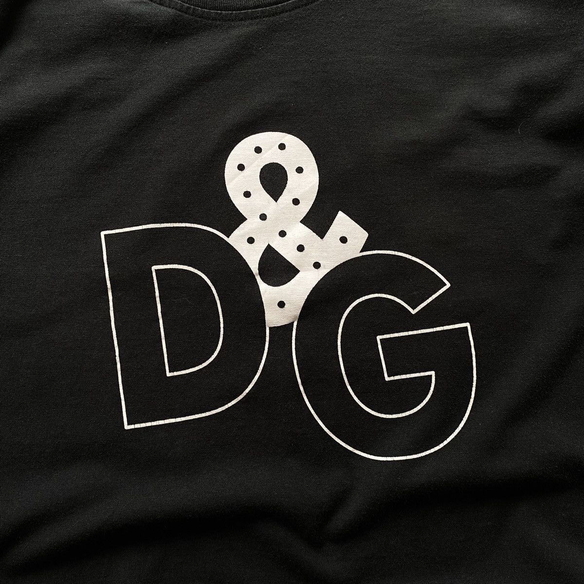 Diesel × If Six Was Nine × Japanese Brand Punk Dolce Gabbana Style Big Logo DG Faded T-shirt Tee Size US L / EU 52-54 / 3 - 2 Thumbnail