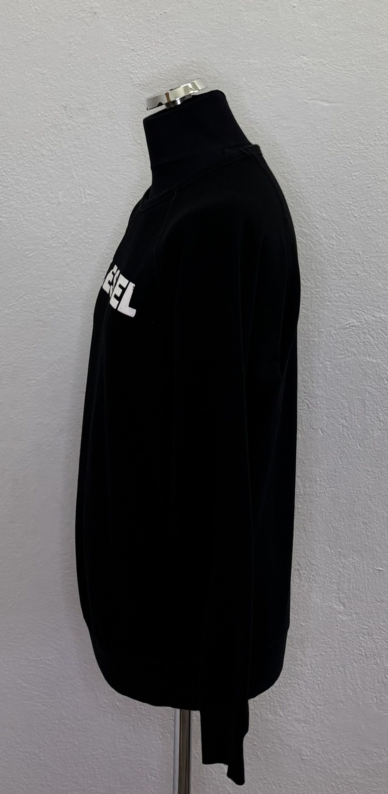 Diesel Diesel Black sweatshirt Big Logo Large Size US L / EU 52-54 / 3 - 3 Thumbnail