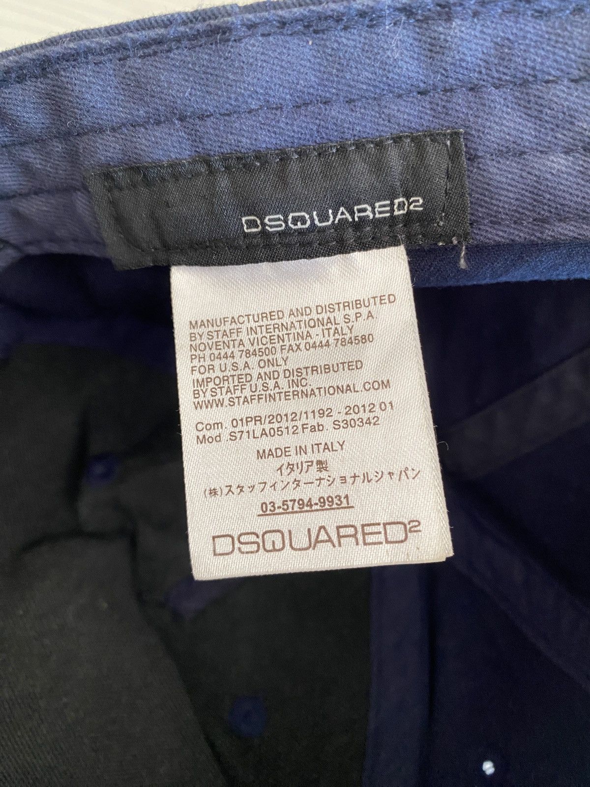 Dsquared2 Dsquared2 Canada Maple Leaf Brothers Cap Made in Italy Size ONE SIZE - 8 Thumbnail