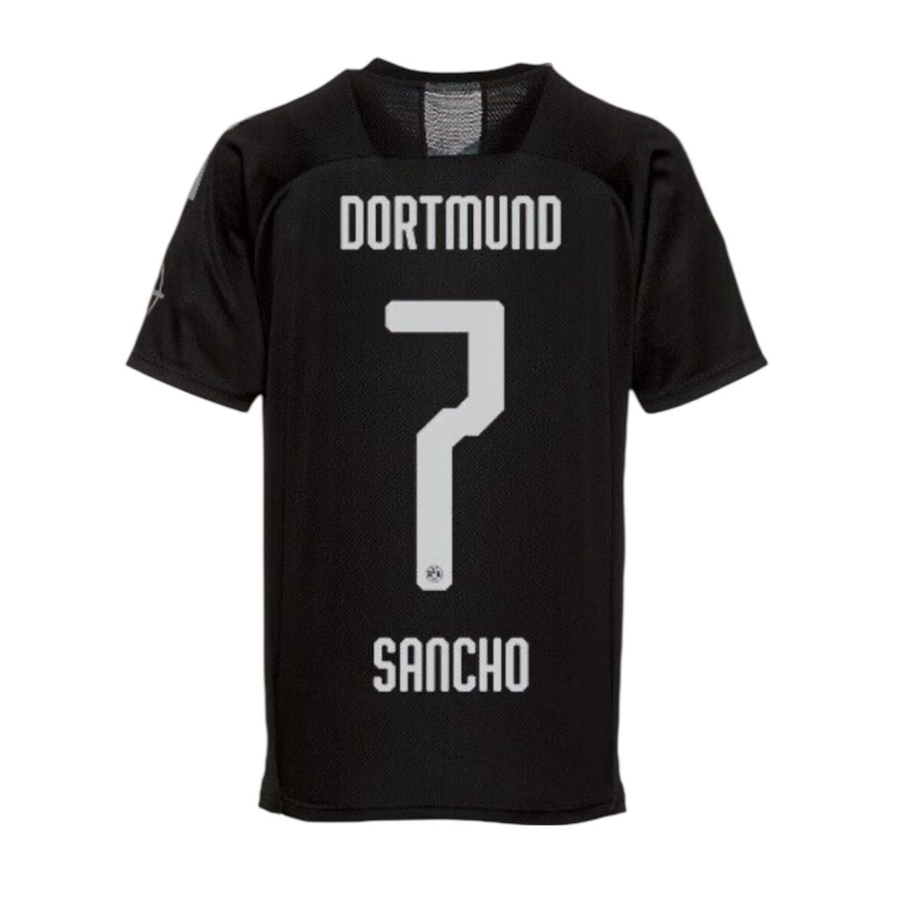 Puma 2019/20 BORUSSIA DORTMUND #7 SANCHO AWAY SOCCER JERSEY SHIRT Size US L / EU 52-54 / 3 - 1 Thumbnail