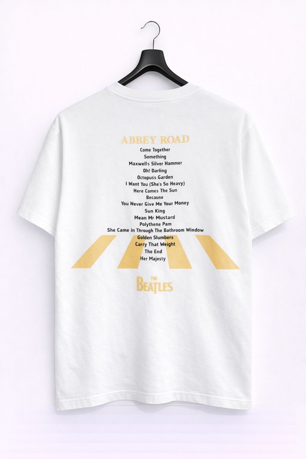Band Tees Vintage The Beatles Abbey Road – Classic Rock Band Tee Size US M / EU 48-50 / 2 - 2 Thumbnail