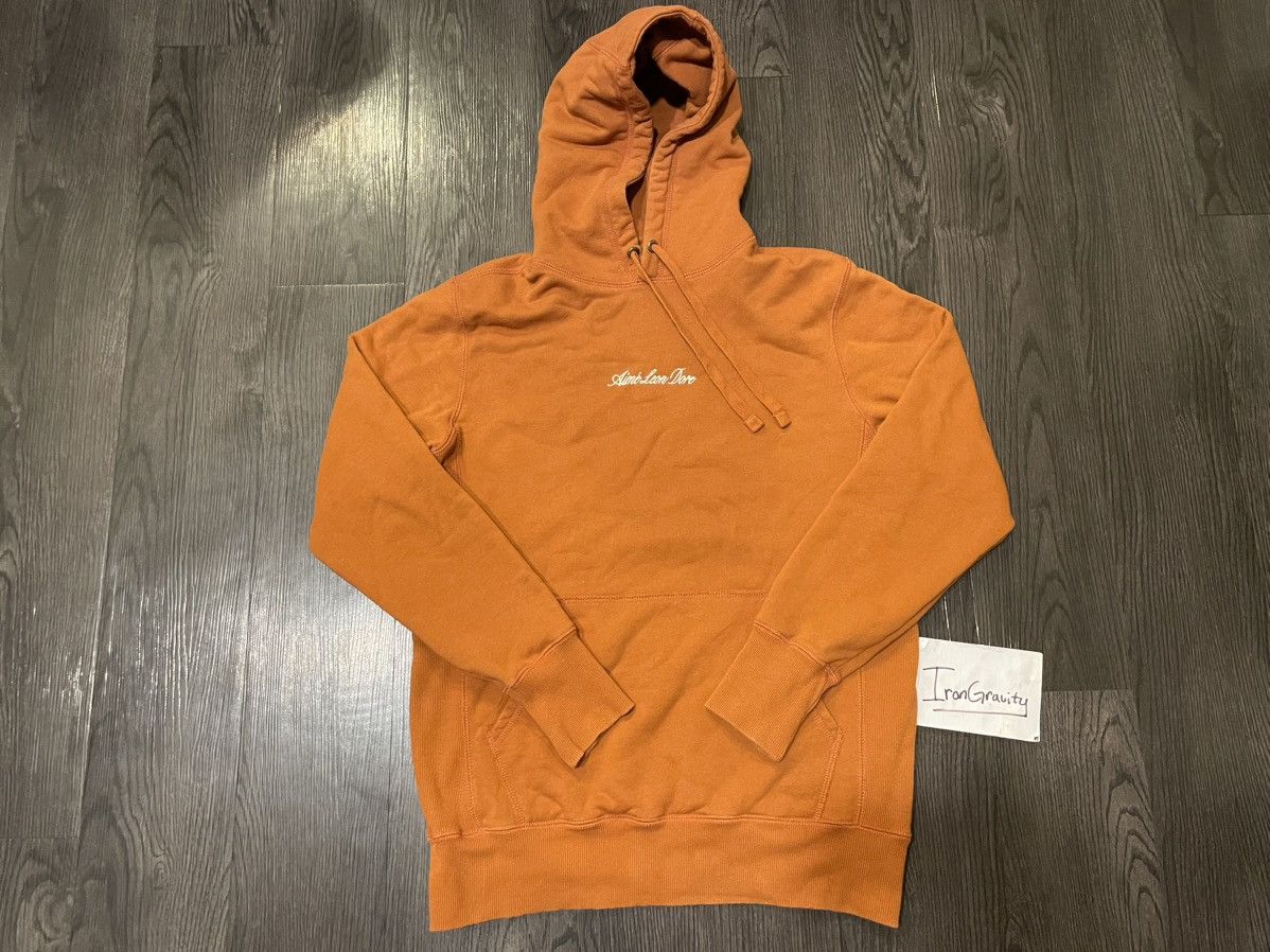 Aimé Leon Dore ALD Script Logo Hoodie Size L Large