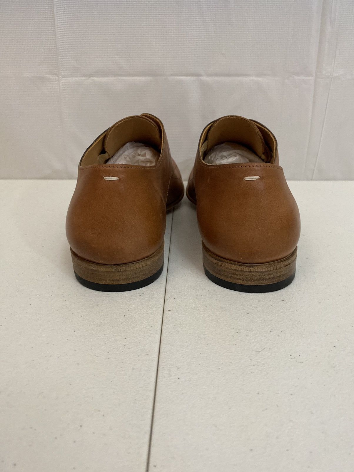 Maison Margiela Maison Margiela 22 🇮🇹 Brown Matrix Single Stitch Derby 10 New Size US 10 / EU 43 - 10 Thumbnail