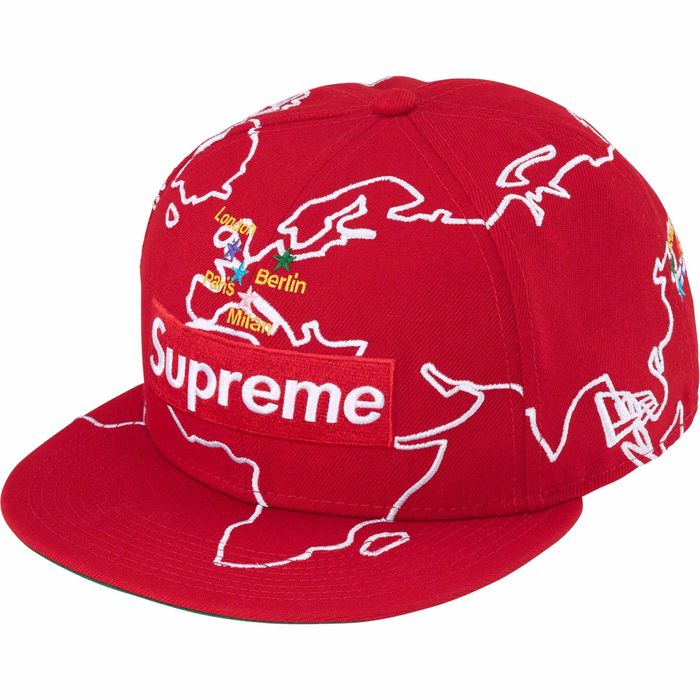 Supreme Supreme Worldwide Box Logo New Era® | Grailed