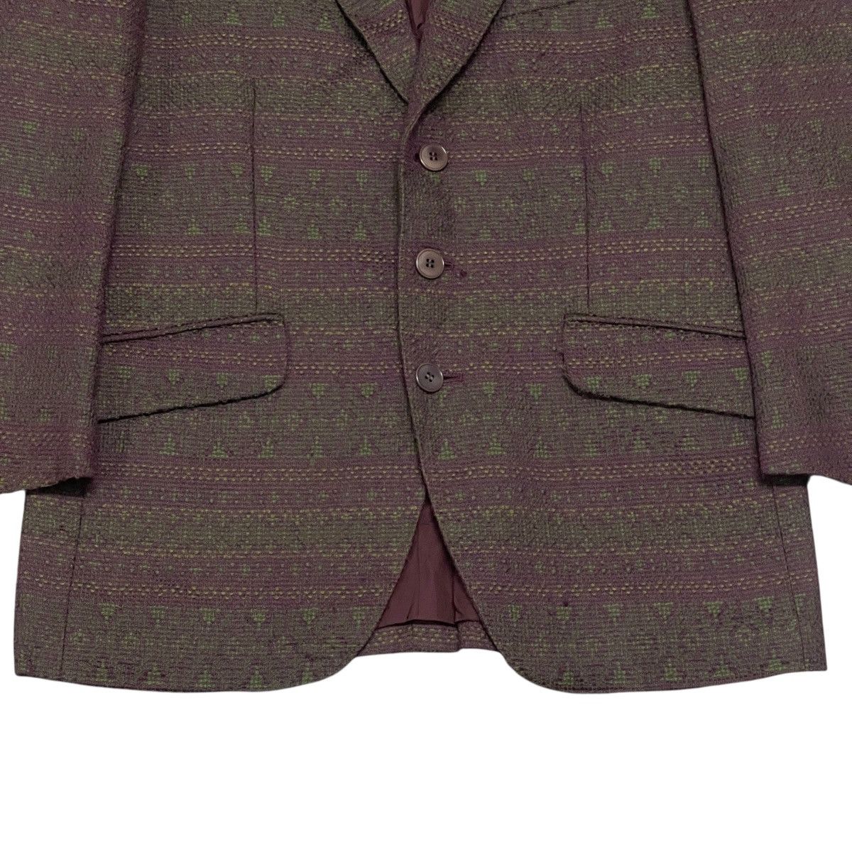 Kenzo Vintage Kenzo Paris Collection Tweed Wool Blazer Jacket Size US L / EU 52-54 / 3 - 7 Thumbnail