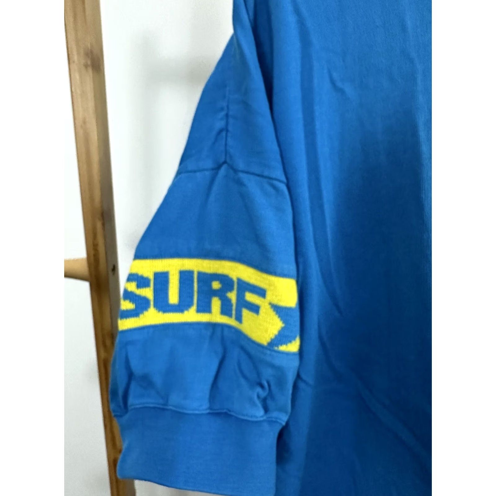 Ocean Pacific VINTAGE OP Polo Shirt Blue Size L 80s Surf Beach Sleeve Graphic Mens Size US L / EU 52-54 / 3 - 6 Thumbnail