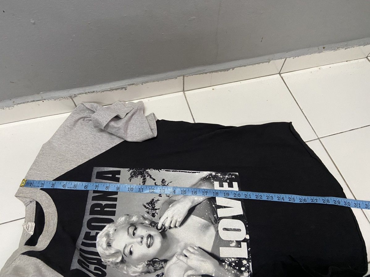Band Tees MARILYN MONROE CALIFORNIA LOVE 3/4 SLEEVE RAGLAN TEE Size XL / US 12-14 / IT 48-50 - 9 Thumbnail
