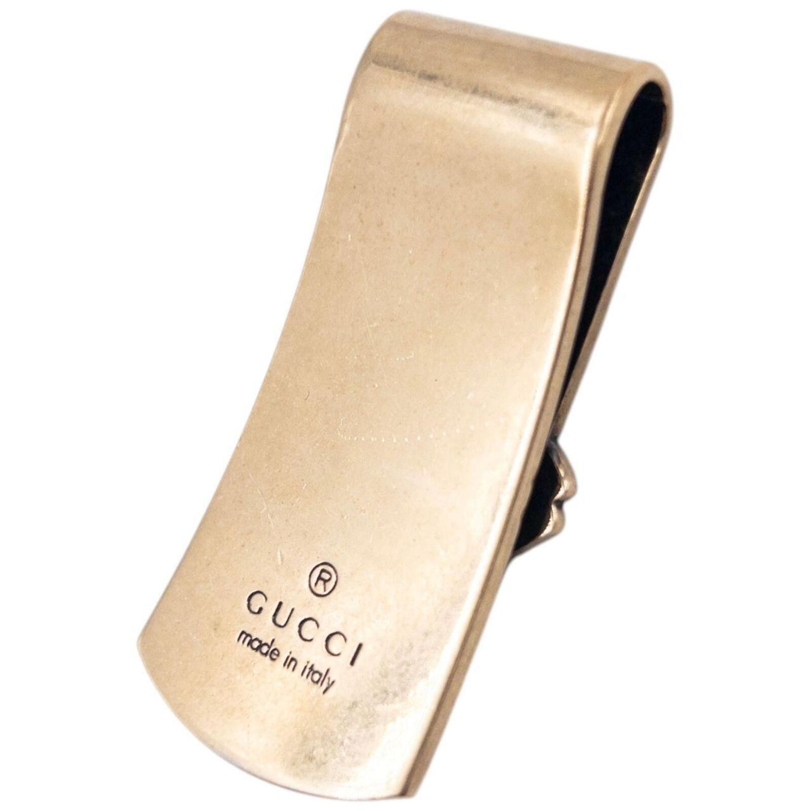 Gucci Vintage 2000s Gucci Gold Embossed Money Clip Size ONE SIZE - 5 Thumbnail