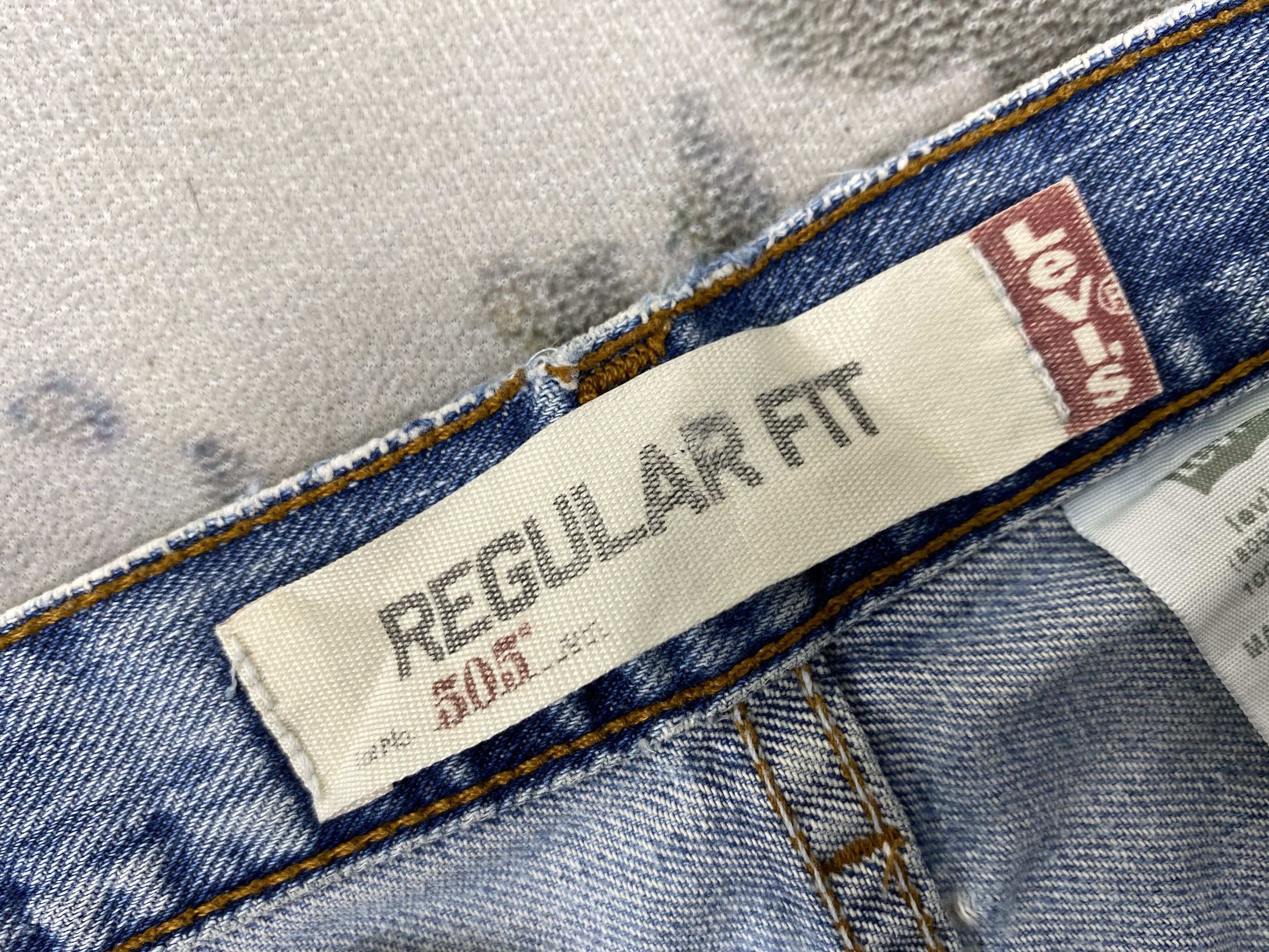 Japanese Brand Light Wash Vintage Levi's 505 Denim 32x31 -JN199 Size US 32 / EU 48 - 9 Thumbnail