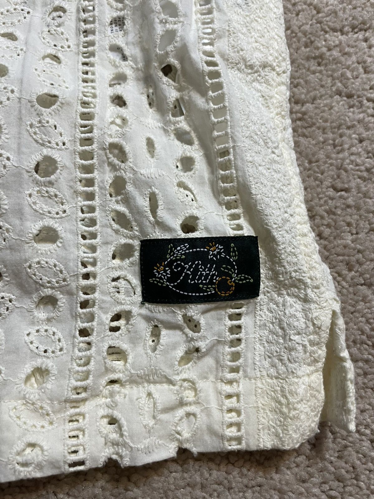 Kith Kith Eyelet Thompson Camp Color Shirt Size US S / EU 44-46 / 1 - 4 Thumbnail