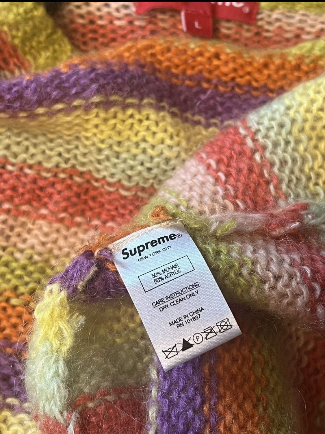 Supreme Supreme mohair Sweater Size US S / EU 44-46 / 1 - 4 Thumbnail