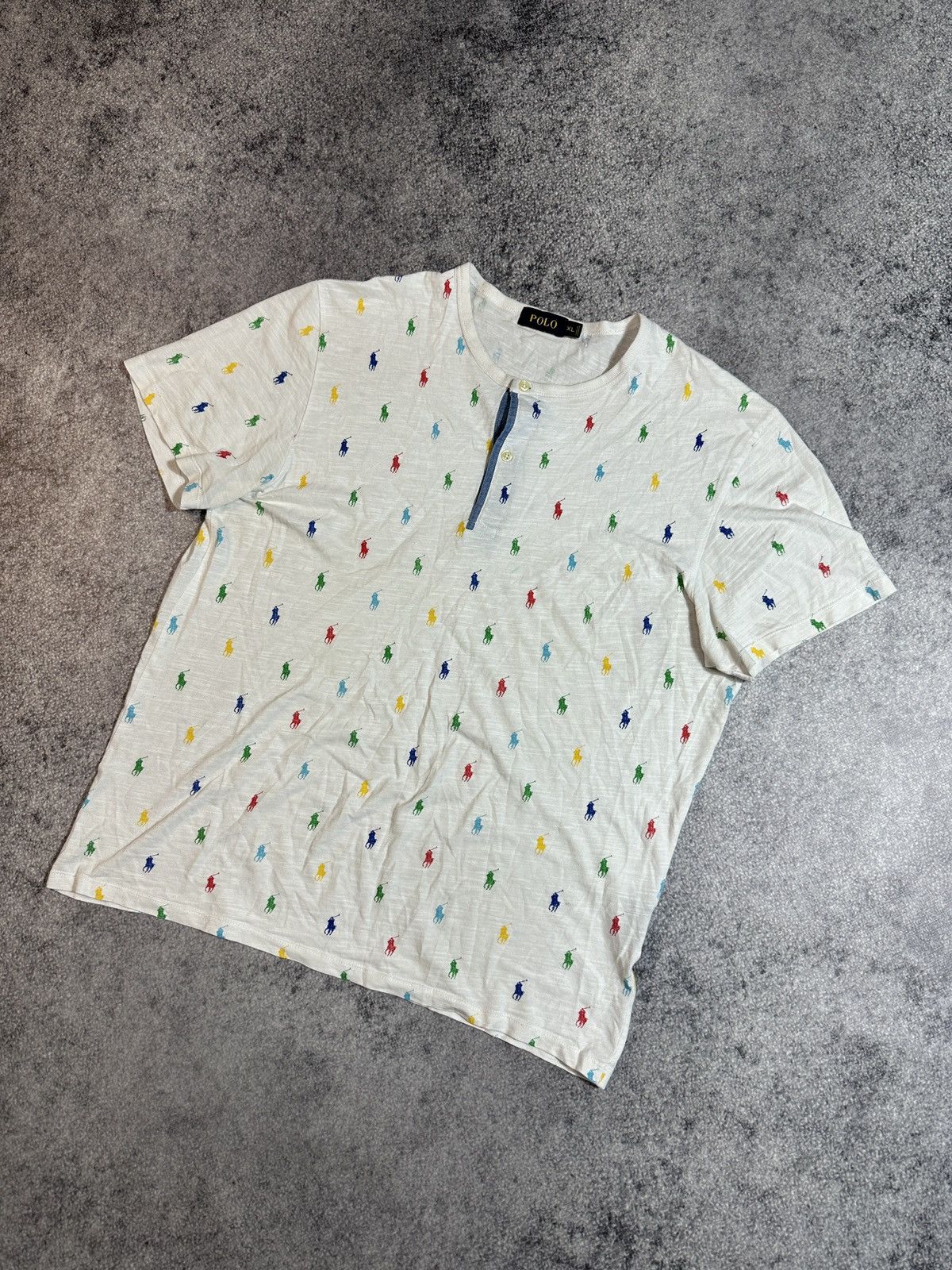 Polo Ralph Lauren Y2K Vintage Polo Ralph Lauren Multilogo Rare Style XL Casual Size US XL / EU 56 / 4 - 1 Thumbnail