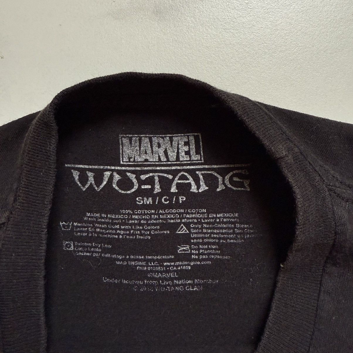 Marvel Comics × Rap Tees × Wu-Tang Clan Sick Rare! 2018 Wu-Tang Clan x Marvel Wakanda Forever Tee Size US S / EU 44-46 / 1 - 5 Thumbnail
