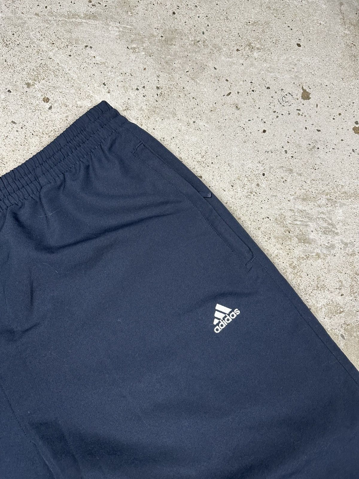 Adidas Vintage Y2K Adidas Baggy Navy Track Pants Loose rare Size US 34 / EU 50 - 7 Thumbnail