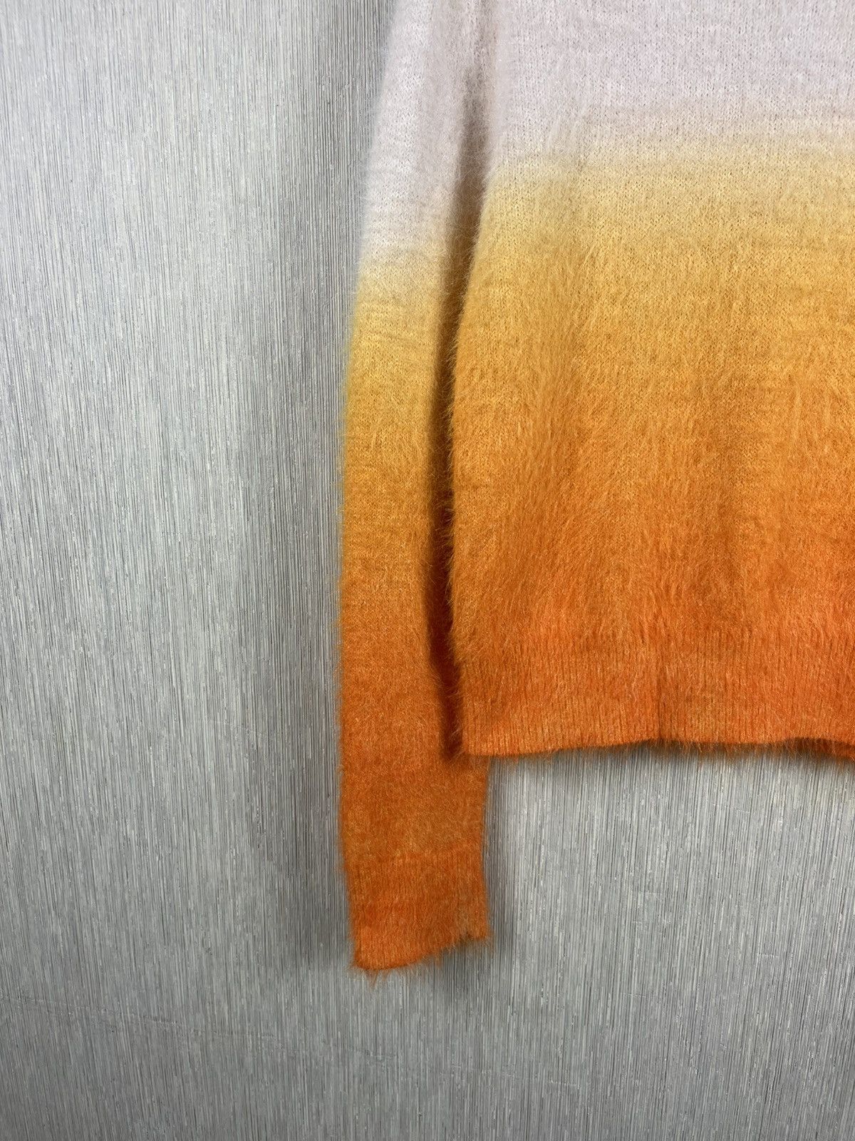 Carven Carven fuzzy hairy ombre two colors knit sweater turtleneck Size M / US 6-8 / IT 42-44 - 7 Thumbnail