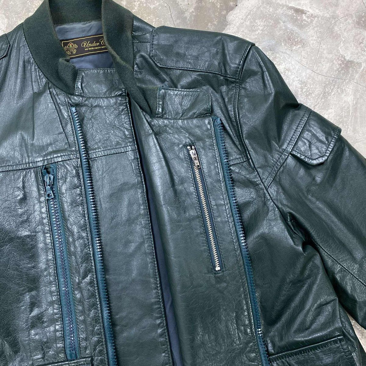 Undercover SS09 Leather Rider Jacket Size US XL / EU 56 / 4 - 3 Thumbnail