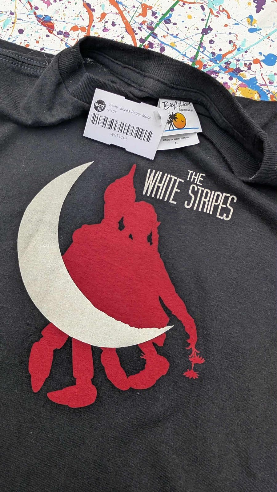 Other The White Stripes Band tshirt tee vintage 00s Large Size US L / EU 52-54 / 3 - 6 Thumbnail