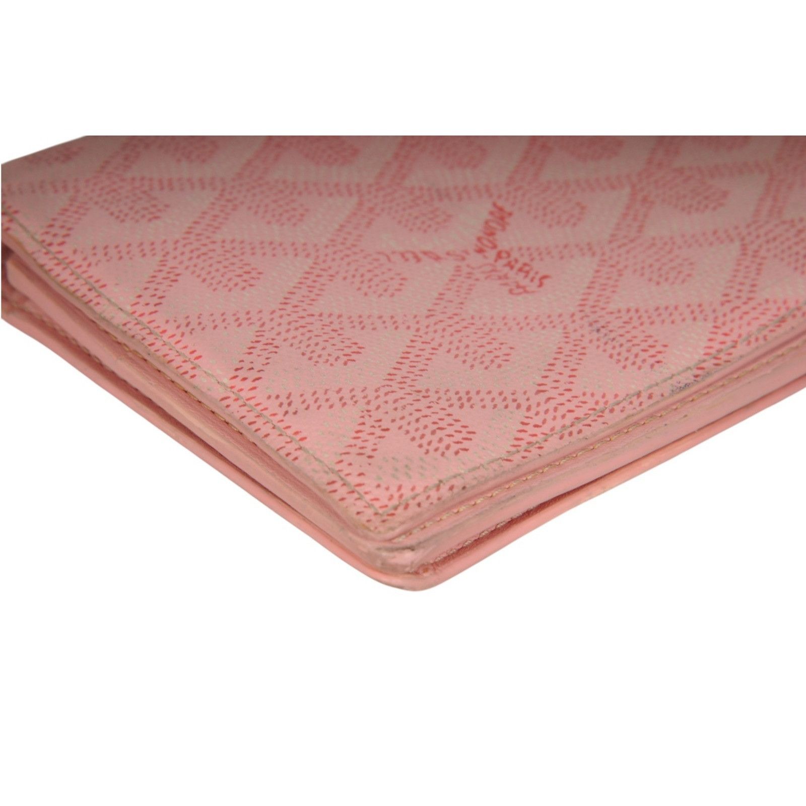 Goyard Sakura Pink Richielu Long Wallet Bi Fold Zip Coin Pocket Size ONE SIZE - 10 Thumbnail