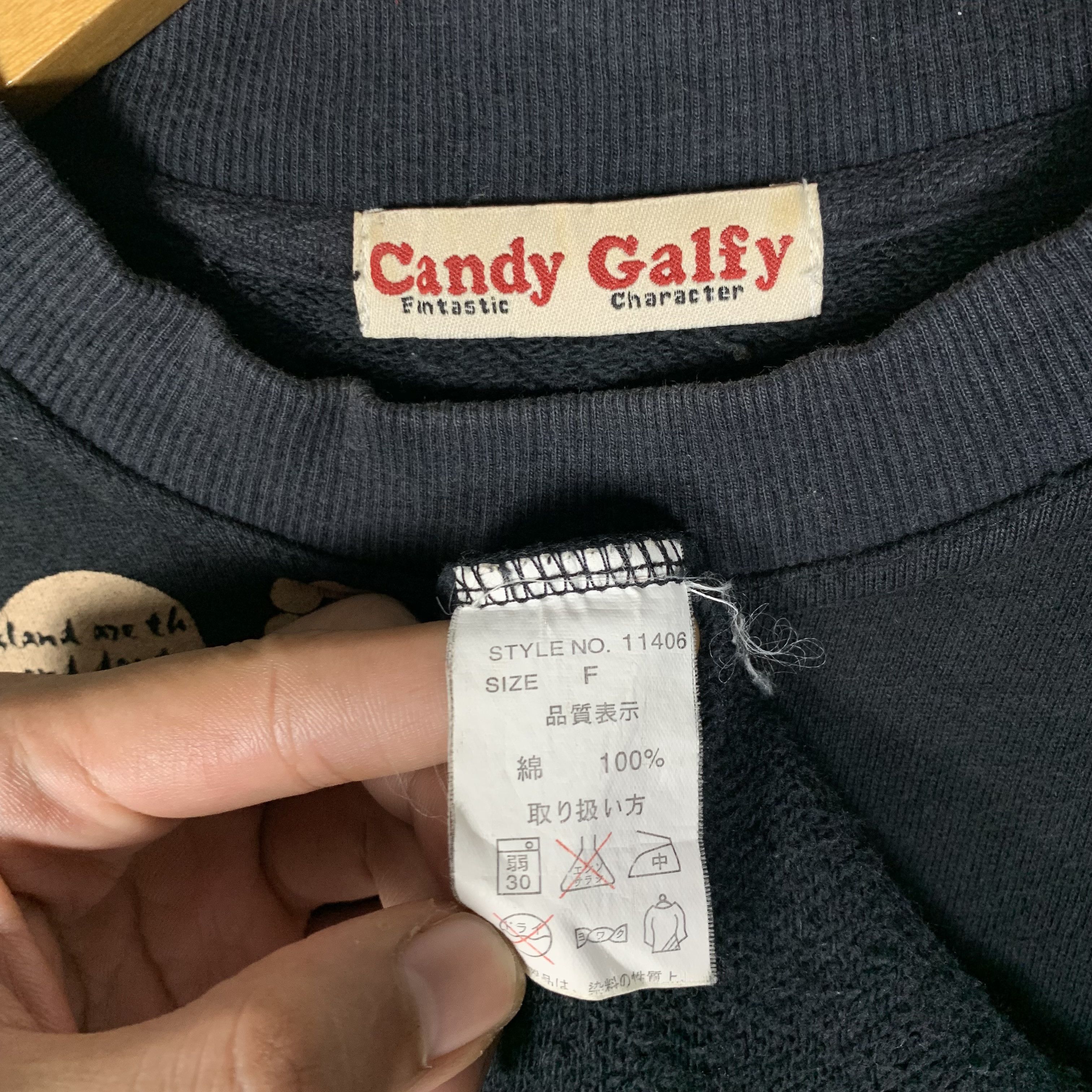 Japanese Brand Vintage Candy Galfy Sweatshirt Crewneck Size US M / EU 48-50 / 2 - 7 Thumbnail