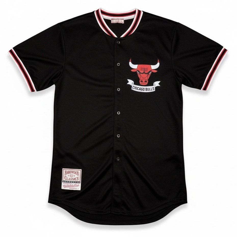 Mitchell & Ness Mitchell And Ness Men's Large Chicago Bulls Jersey Black Size US L / EU 52-54 / 3 - 1 Thumbnail